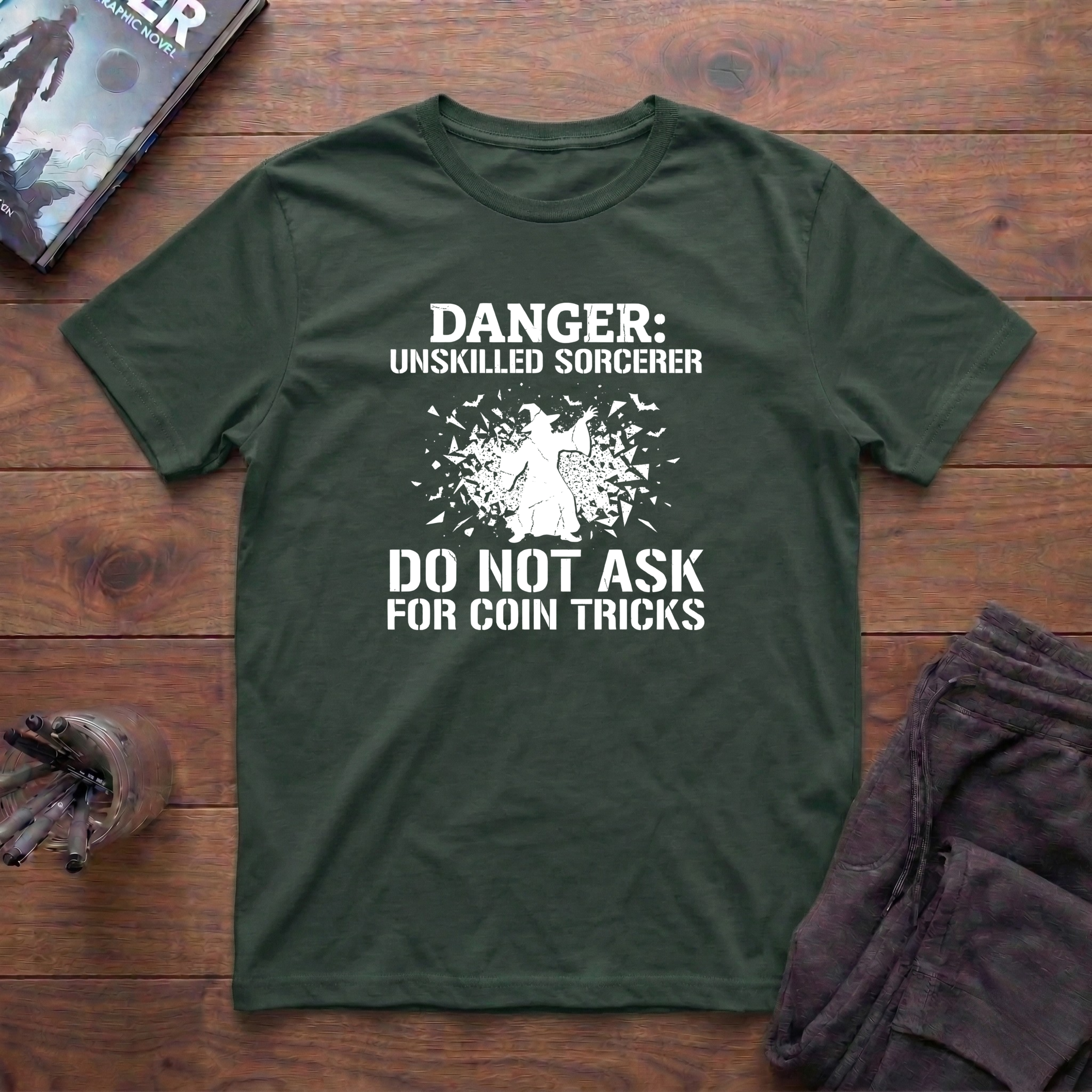 Danger: Unskilled Sorcerer T-Shirt