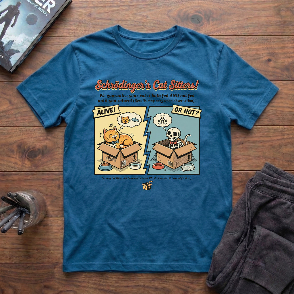 Schrodinger's Cat Sitter T-Shirt