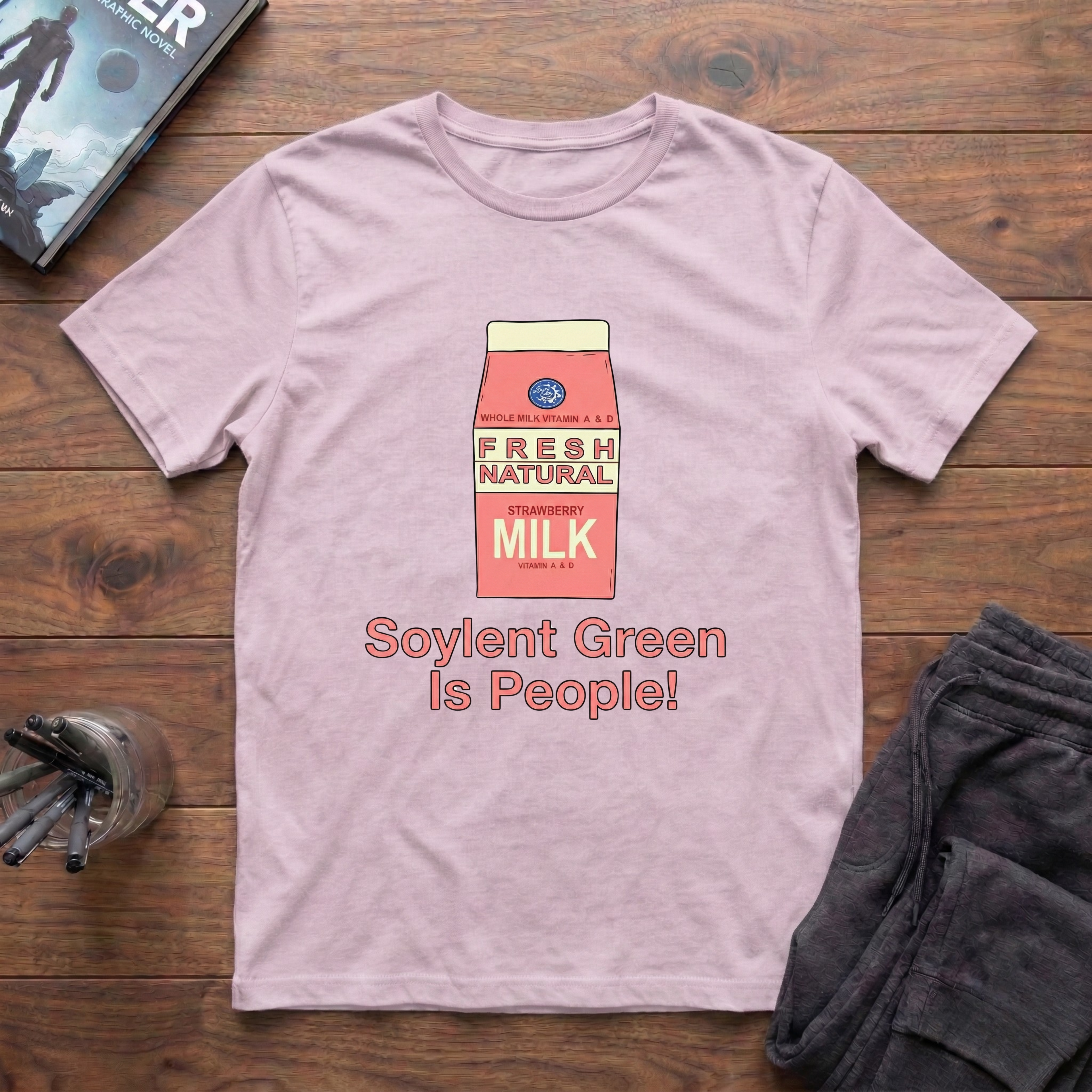 Soylent Pluribus (Strawberry) T-Shirt