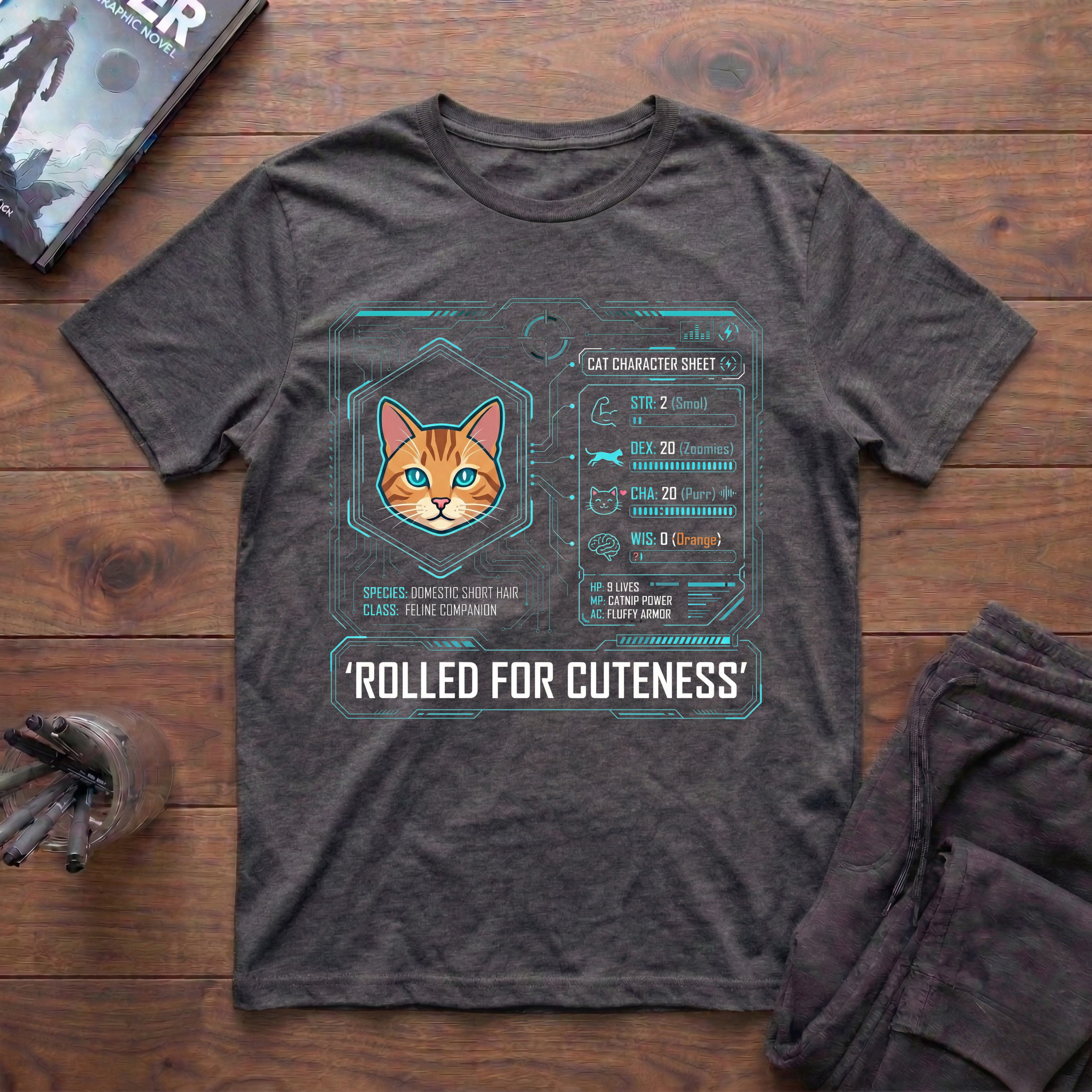 Rolled For Cuteness T-Shirt
