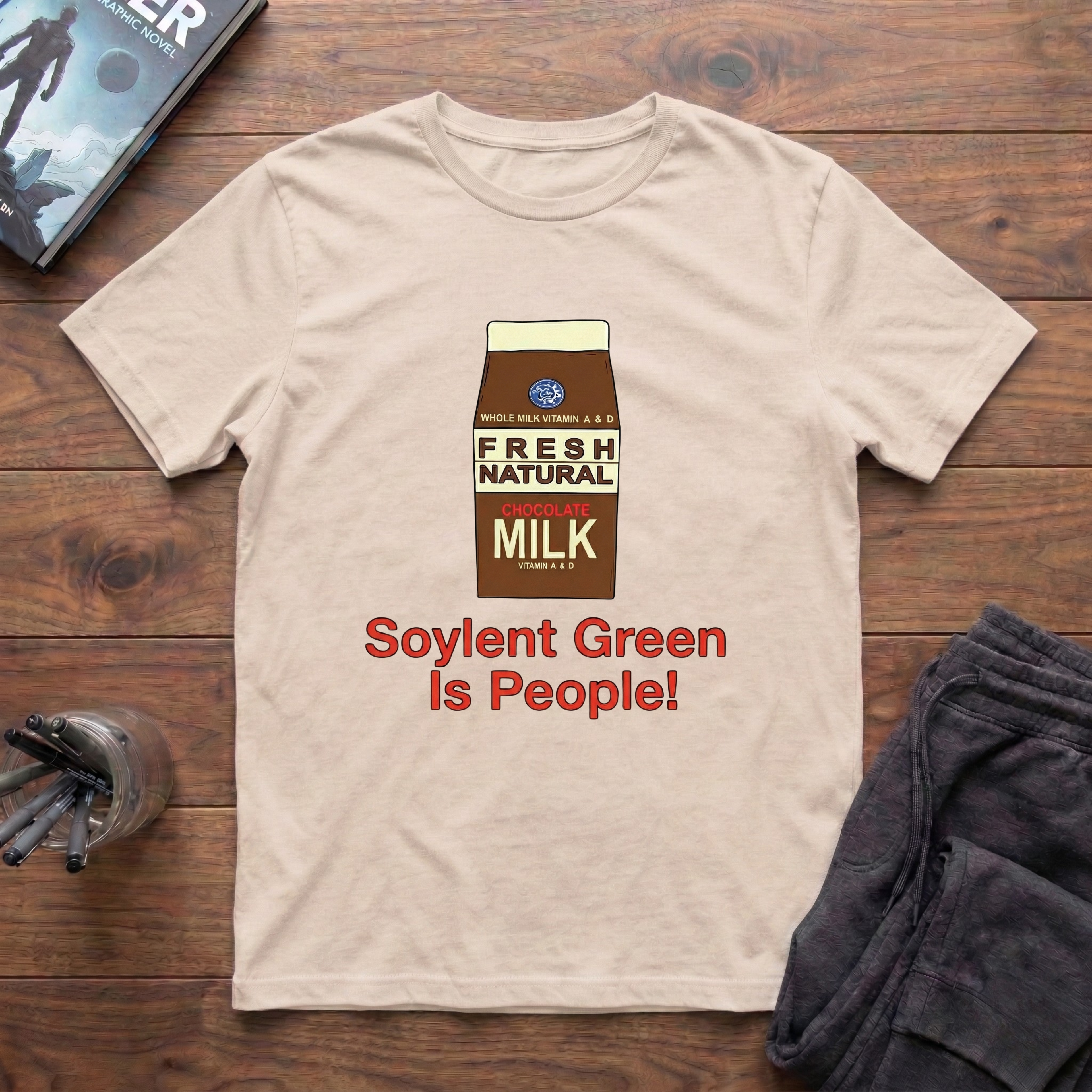 Soylent Pluribus (Chocolate) T-Shirt