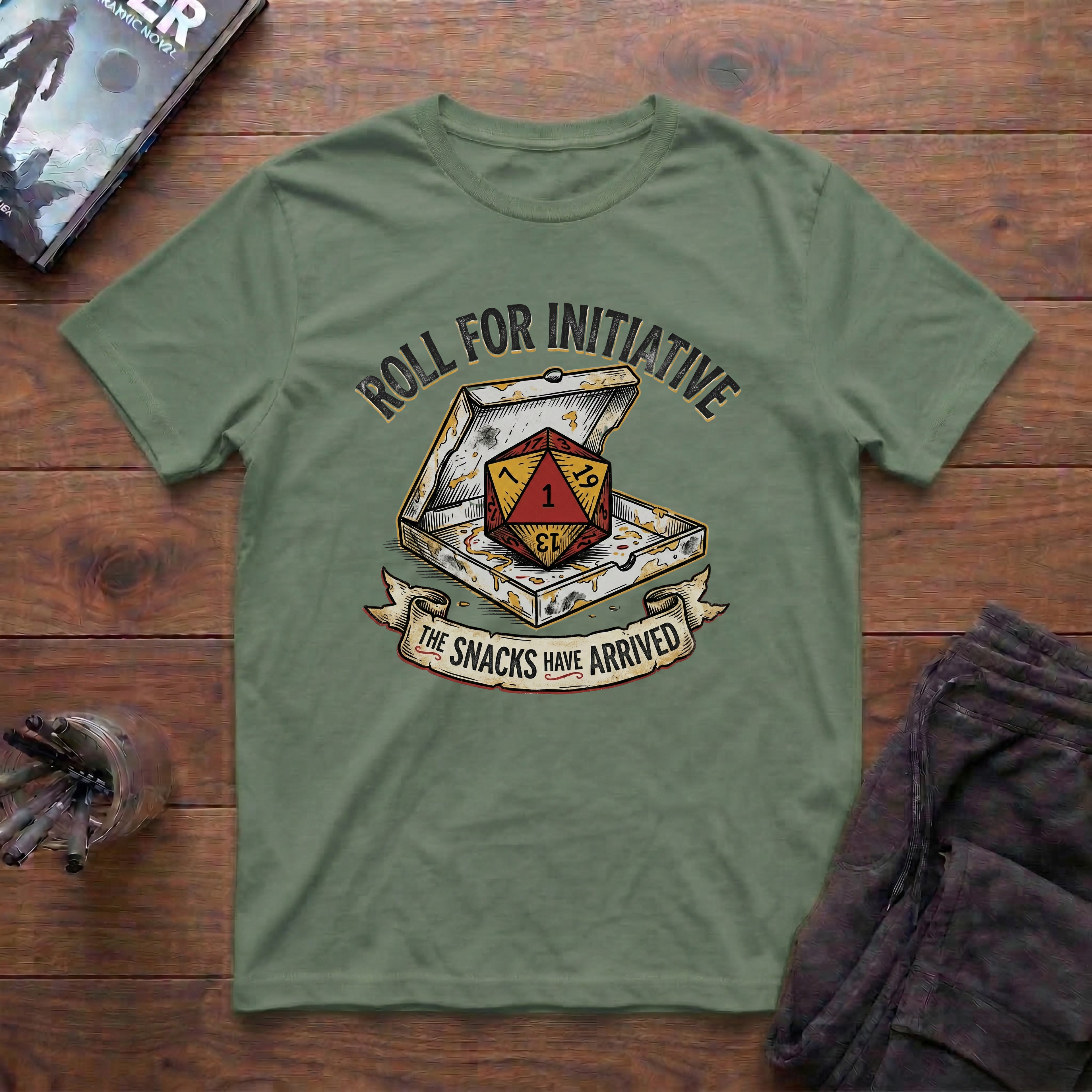 Roll For Snacks T-Shirt