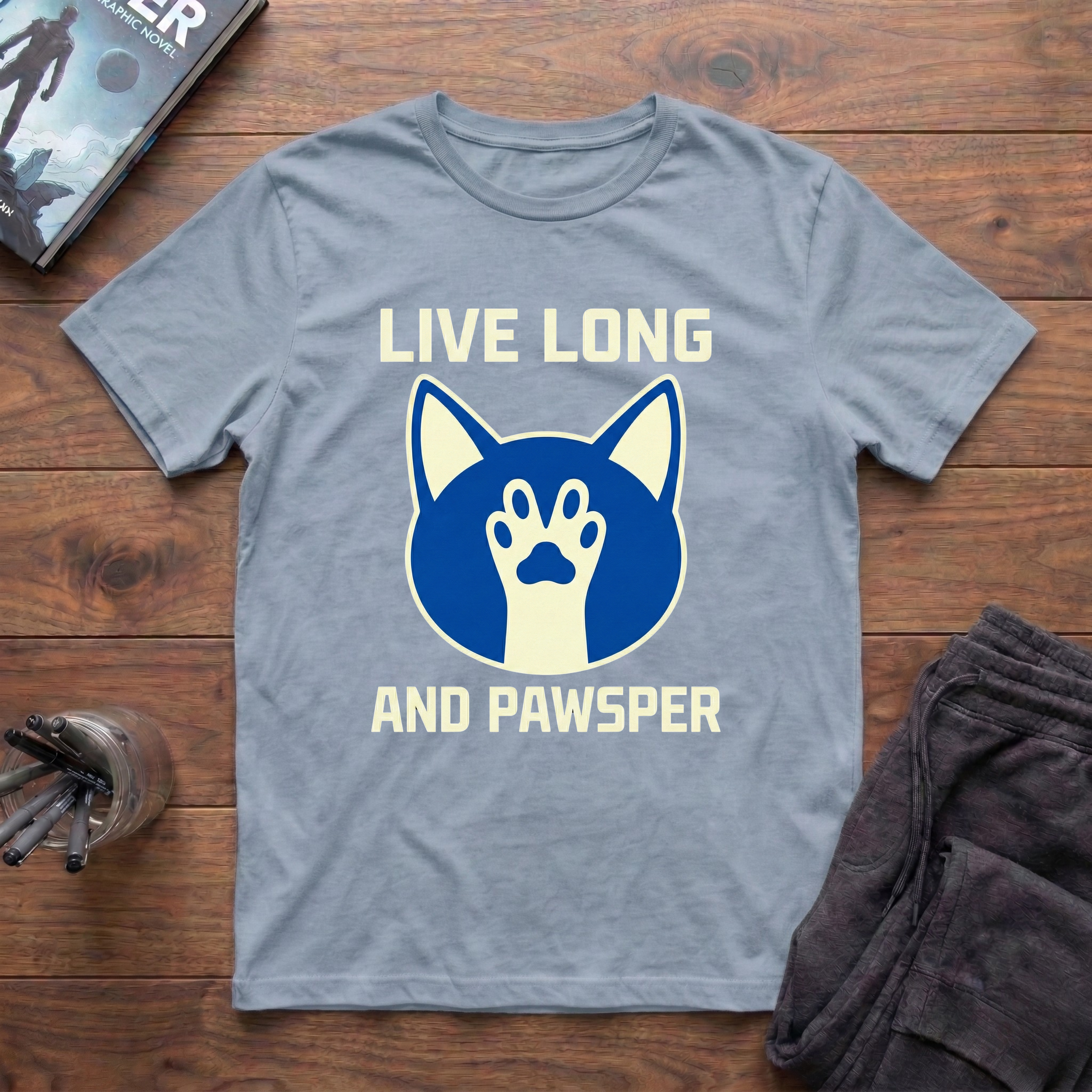 Live Long And Pawspurr T-Shirt