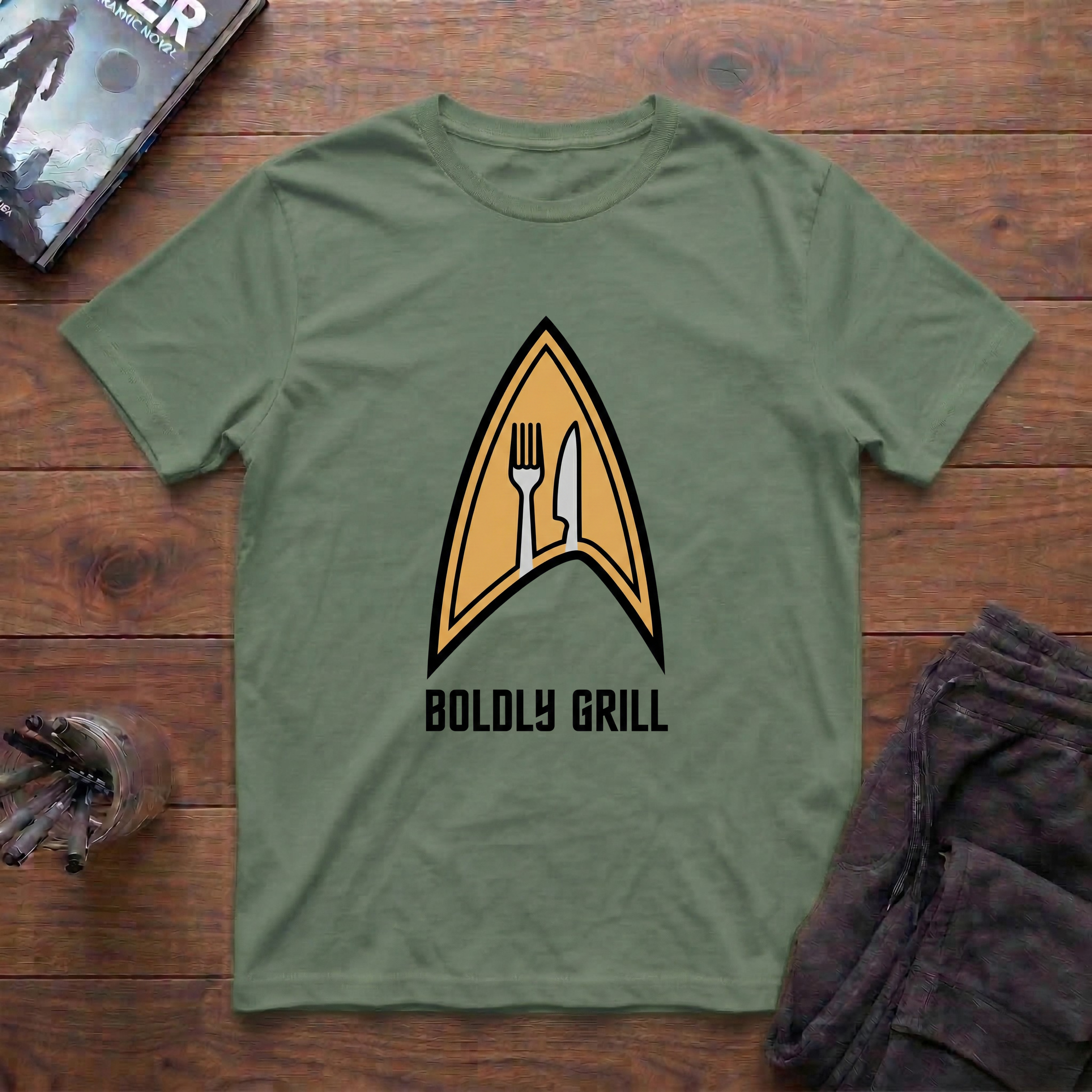 Boldly Grill T-Shirt