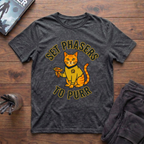Set Phasers To Purr T-Shirt