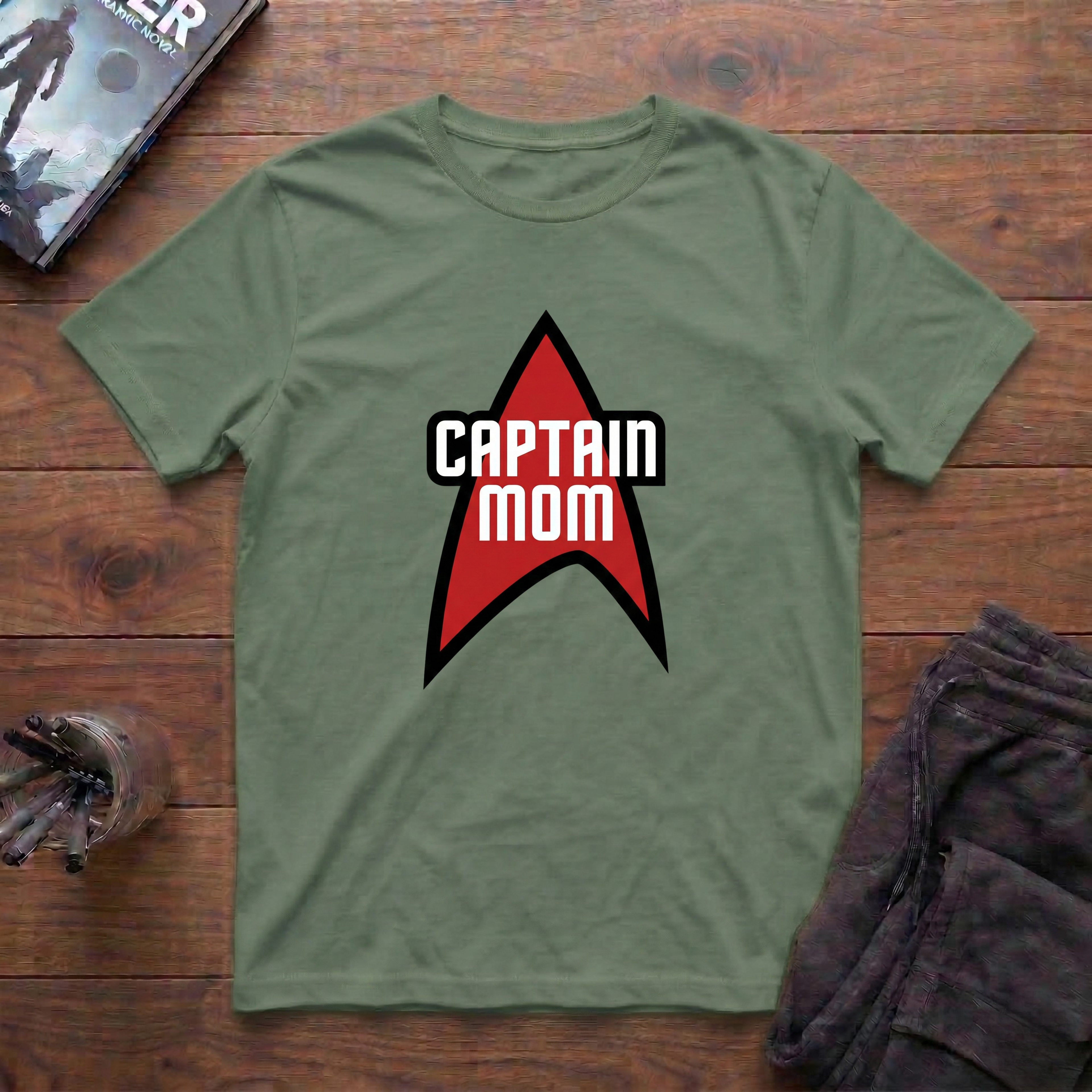 Captain Mom T-Shirt