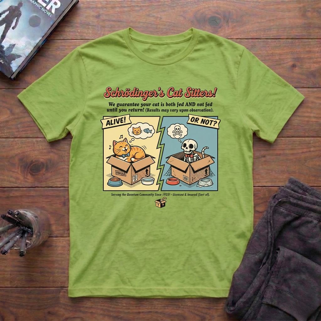 Schrodinger's Cat Sitter T-Shirt