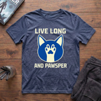 Live Long And Pawspurr T-Shirt