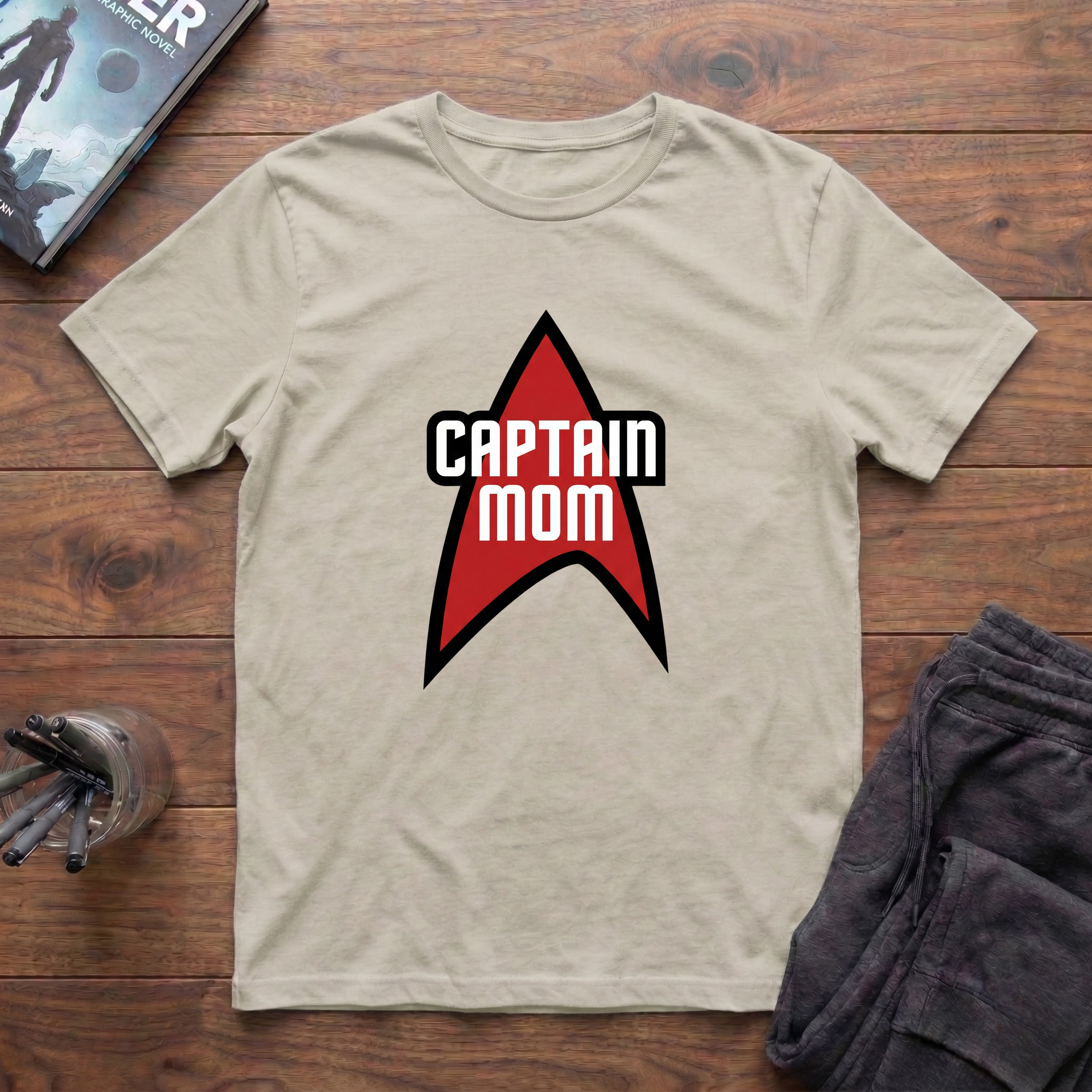 Captain Mom T-Shirt