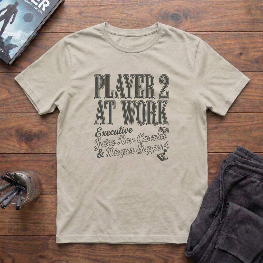 Player 2 At Work T-Shirt
