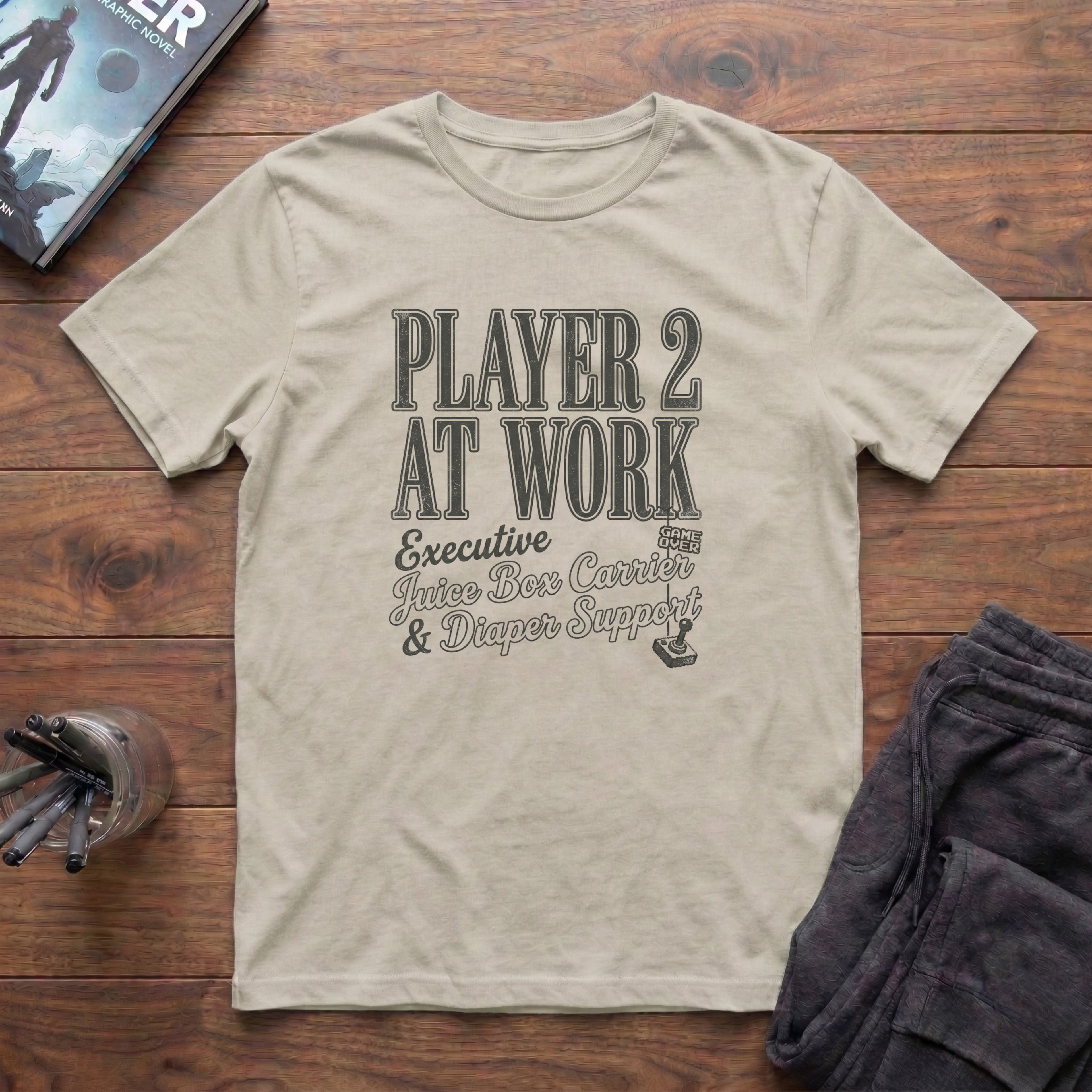 Player 2 At Work T-Shirt