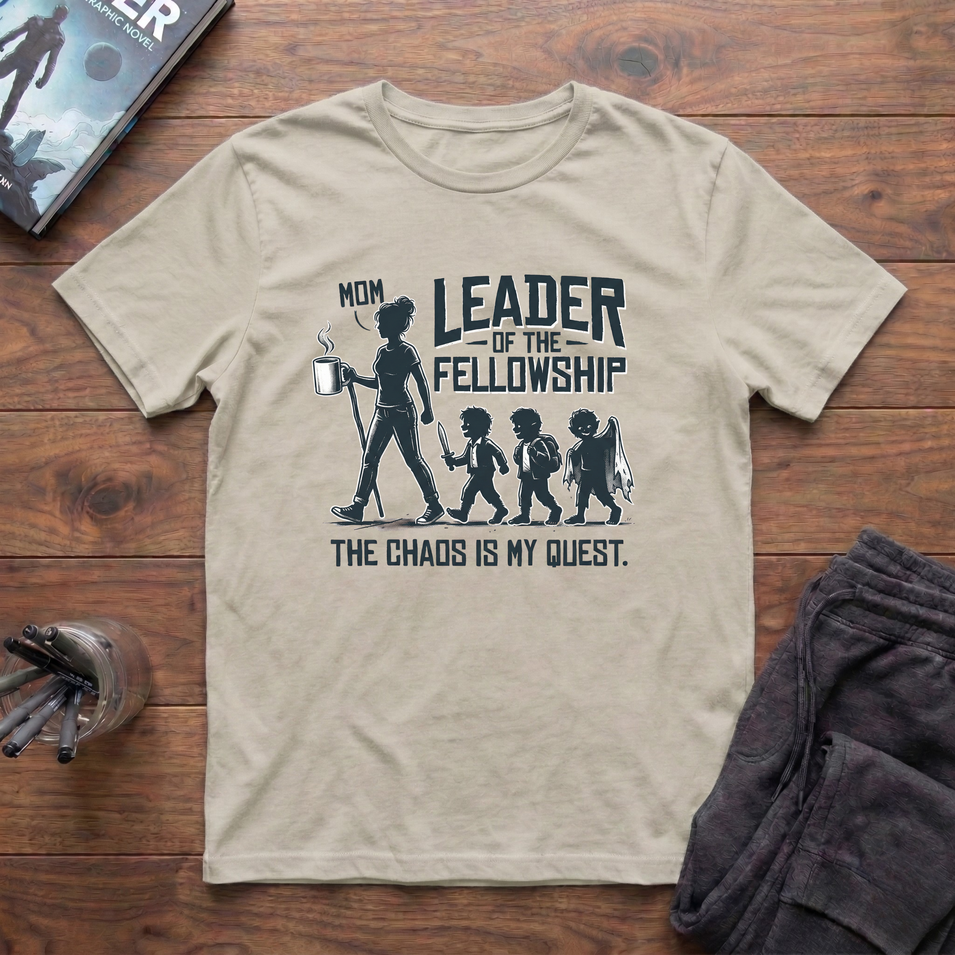 Chaos Is My Quest Mom T-Shirt