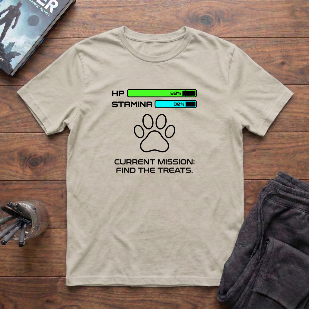 Current Mission: Find The Treats T-Shirt