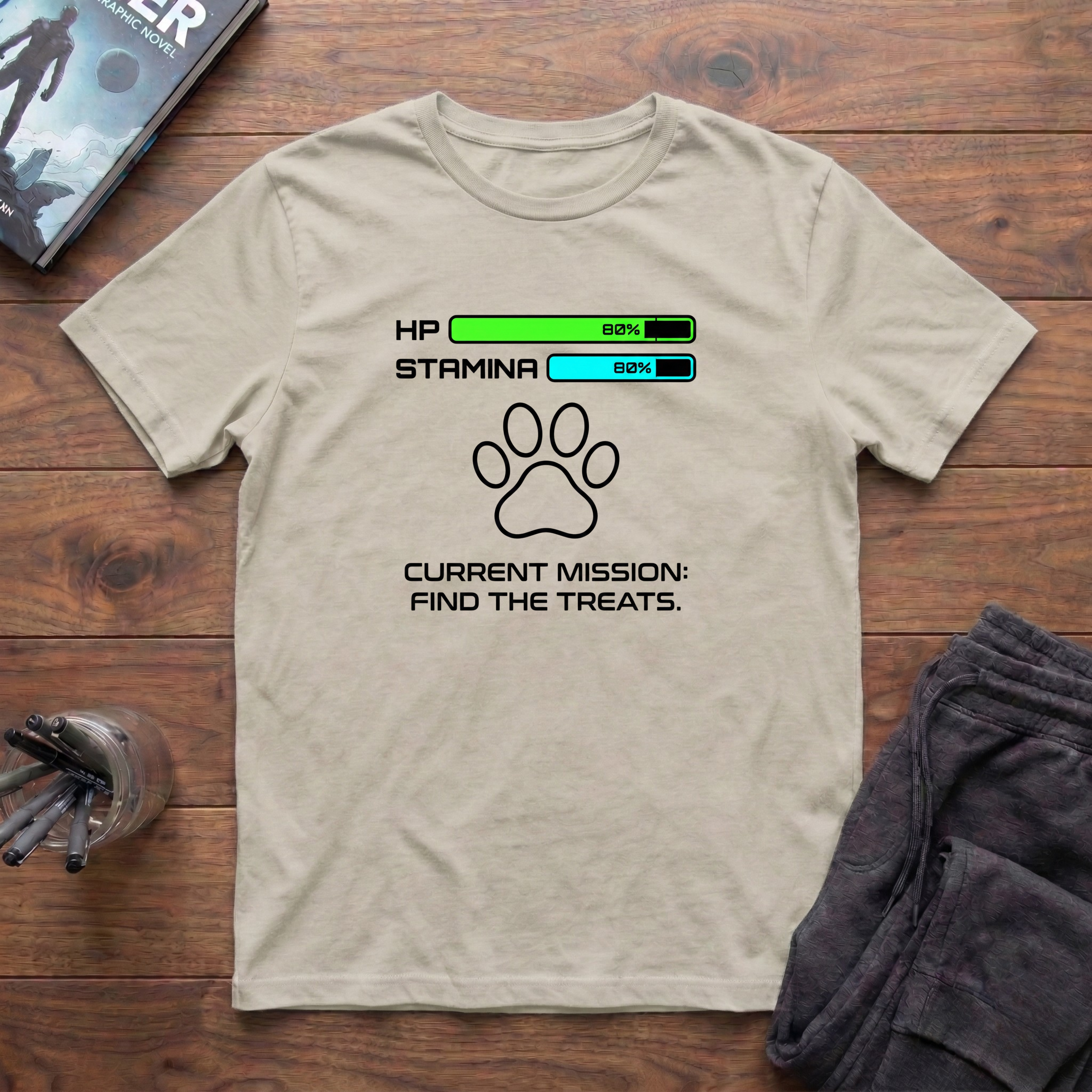 Current Mission: Find The Treats T-Shirt