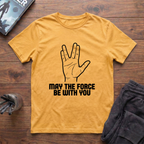 May The Force Live Long & Prosper T-Shirt
