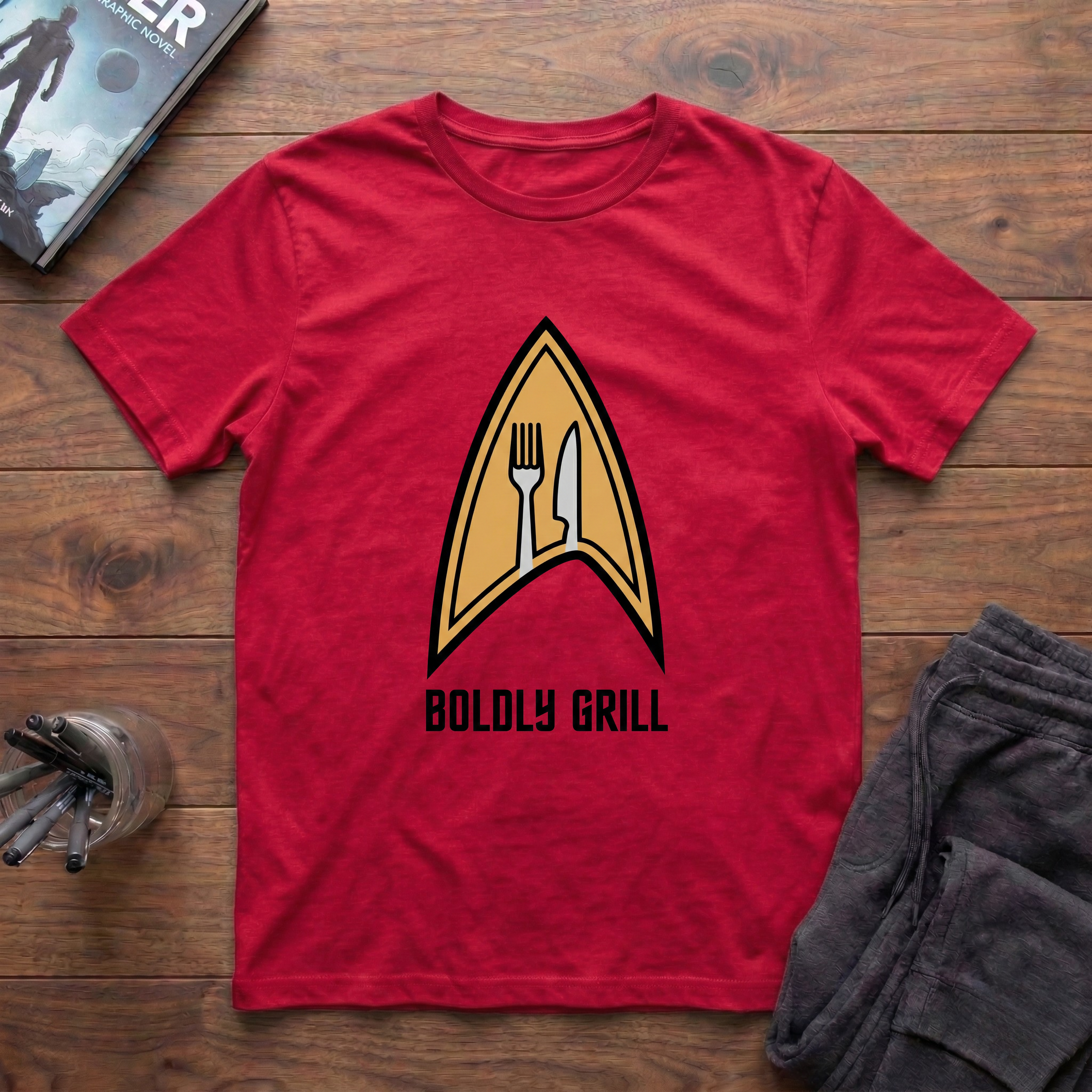 Boldly Grill T-Shirt