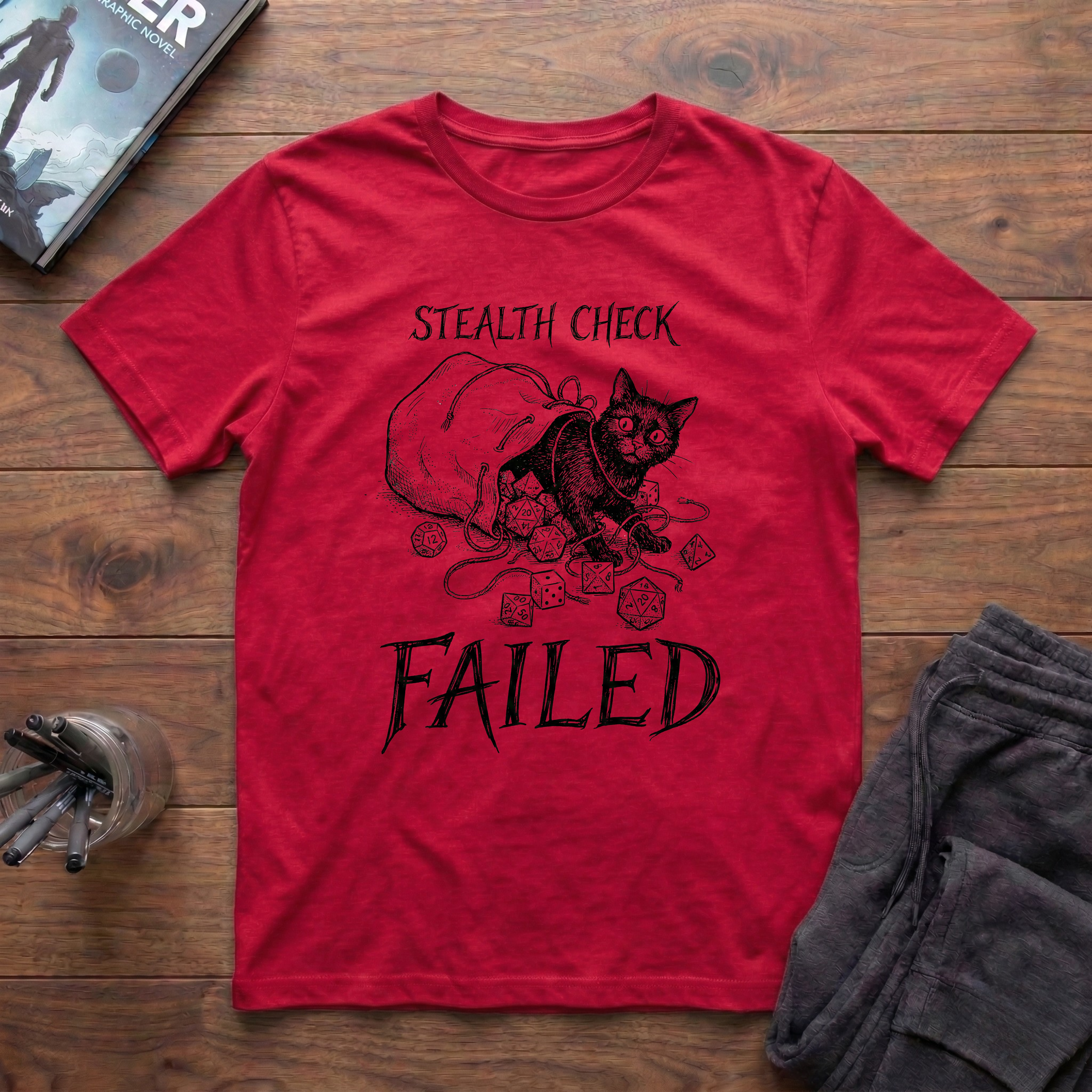 Stealth Check: Failed T-Shirt