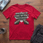 Where We're Going, We Don't Need Roads T-Shirt