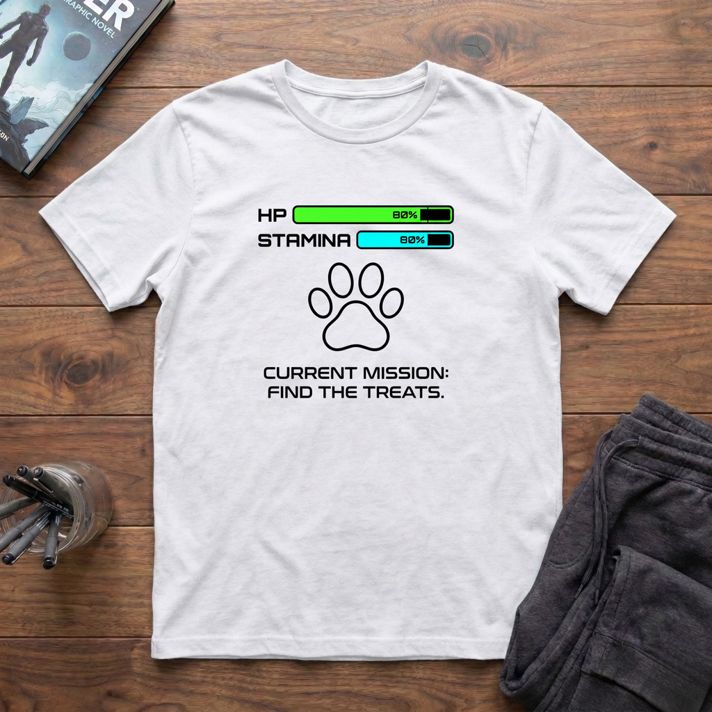 Current Mission: Find The Treats T-Shirt