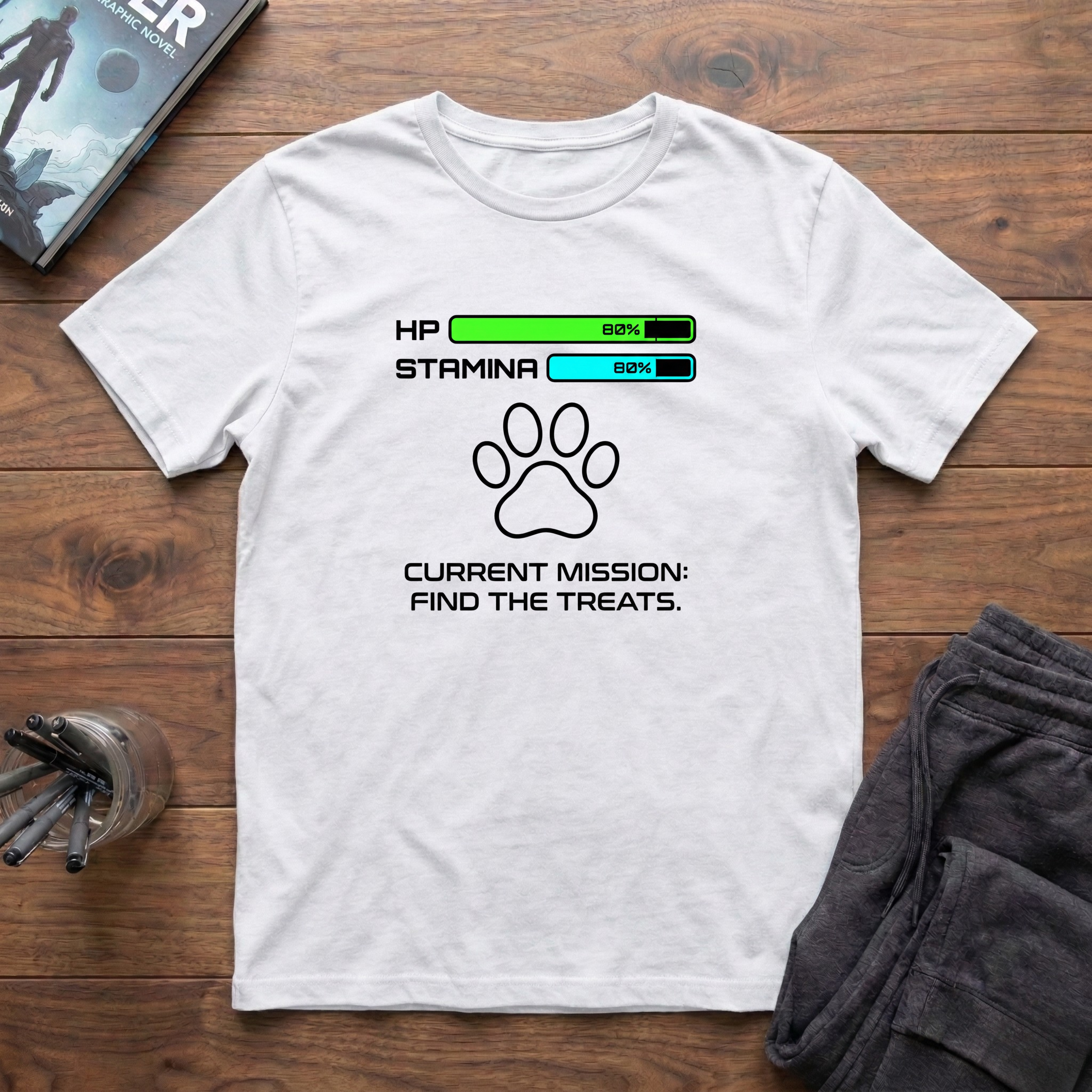 Current Mission: Find The Treats T-Shirt
