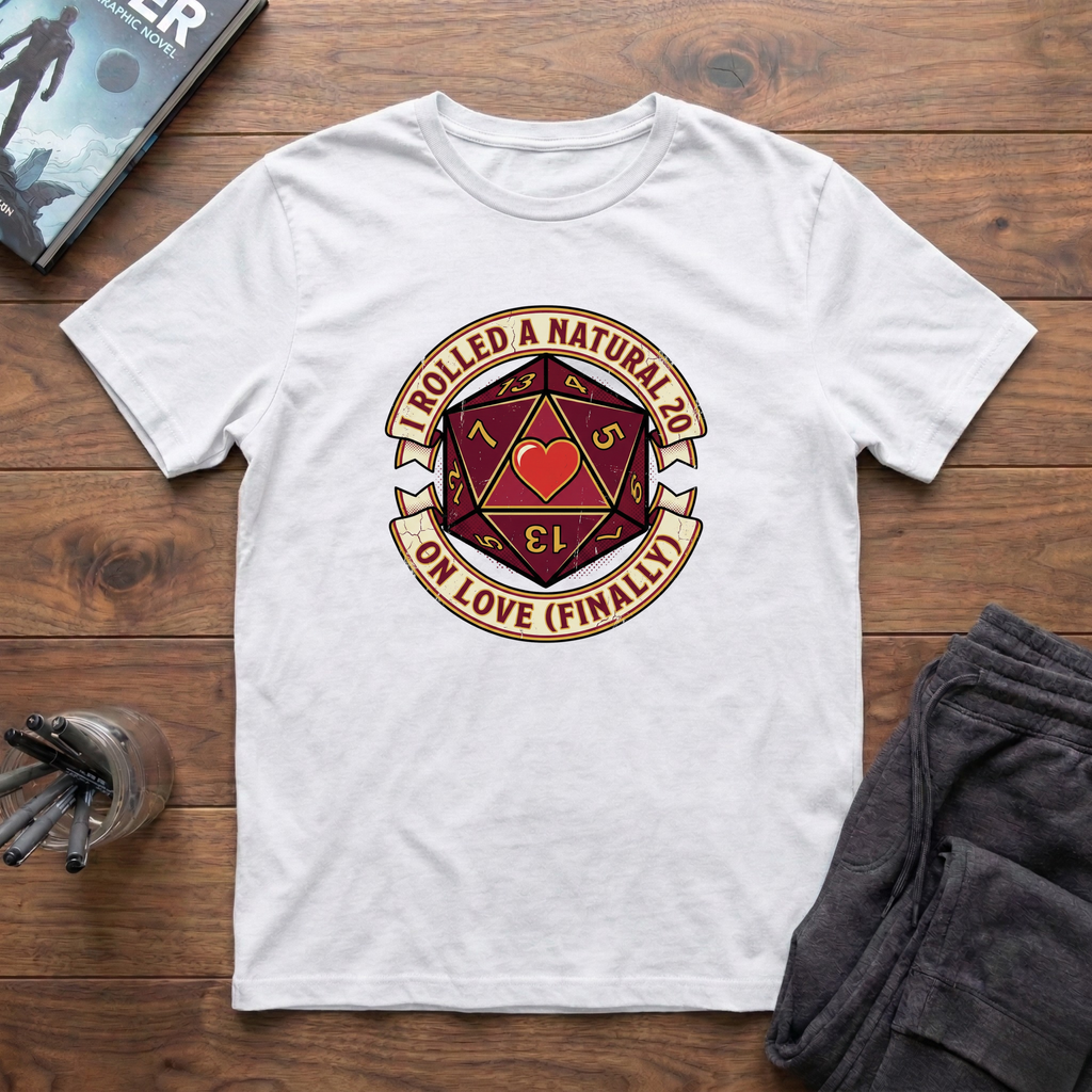 I Rolled A Natural 20 On Love T-Shirt