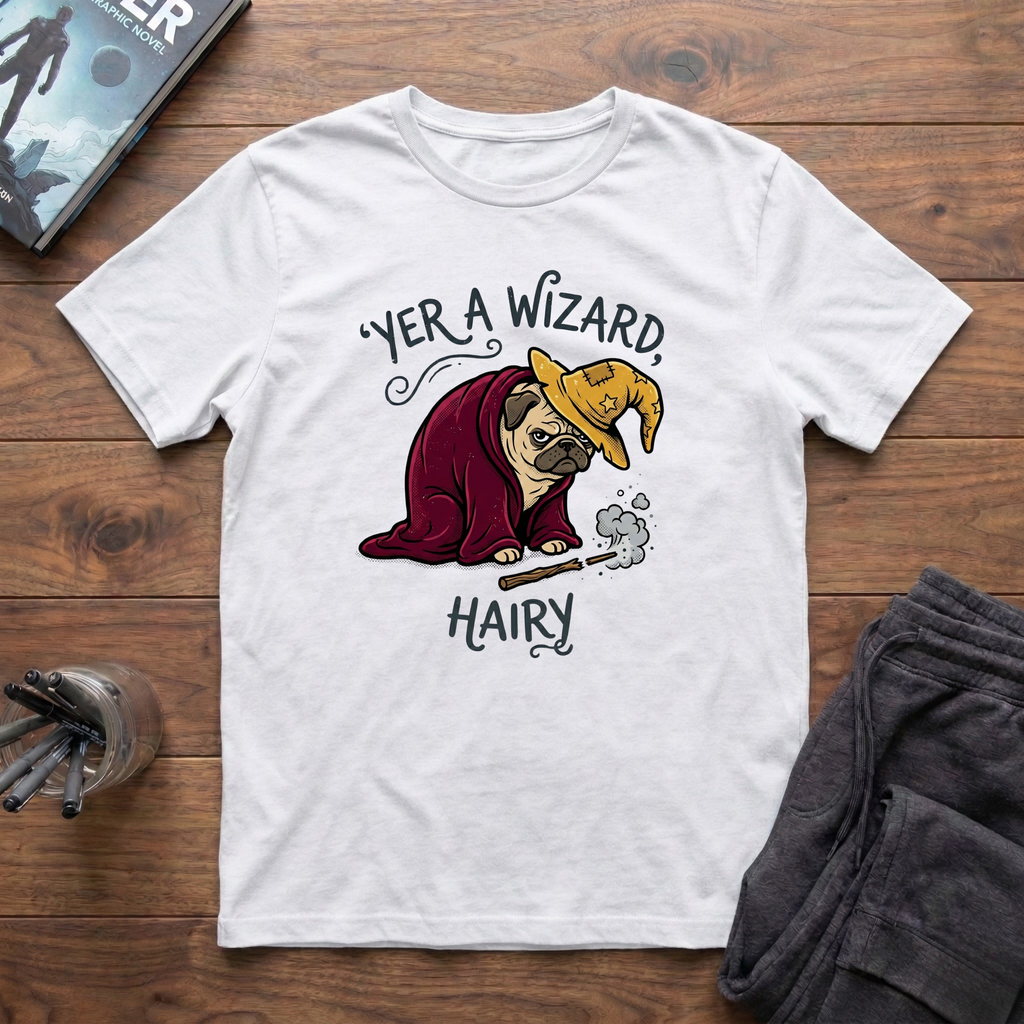 Yer A Wizard, Hairy T-Shirt