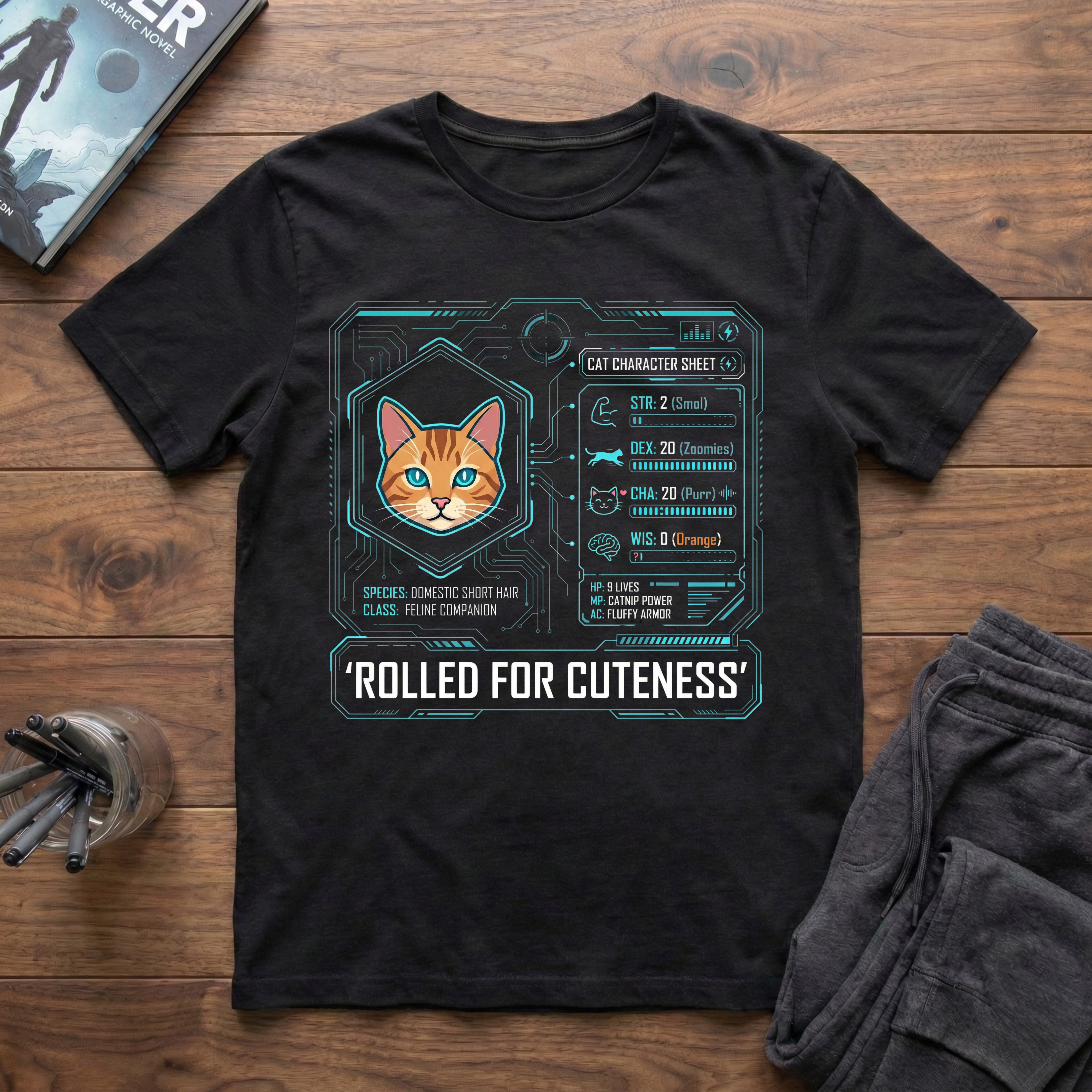 Rolled For Cuteness T-Shirt