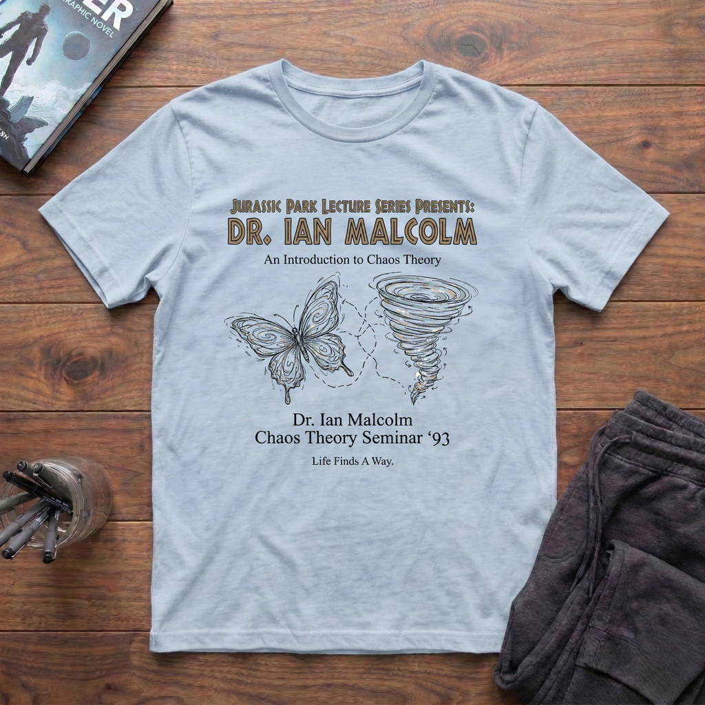Chaos Theory w/ Dr. Ian Malcolm T-Shirt