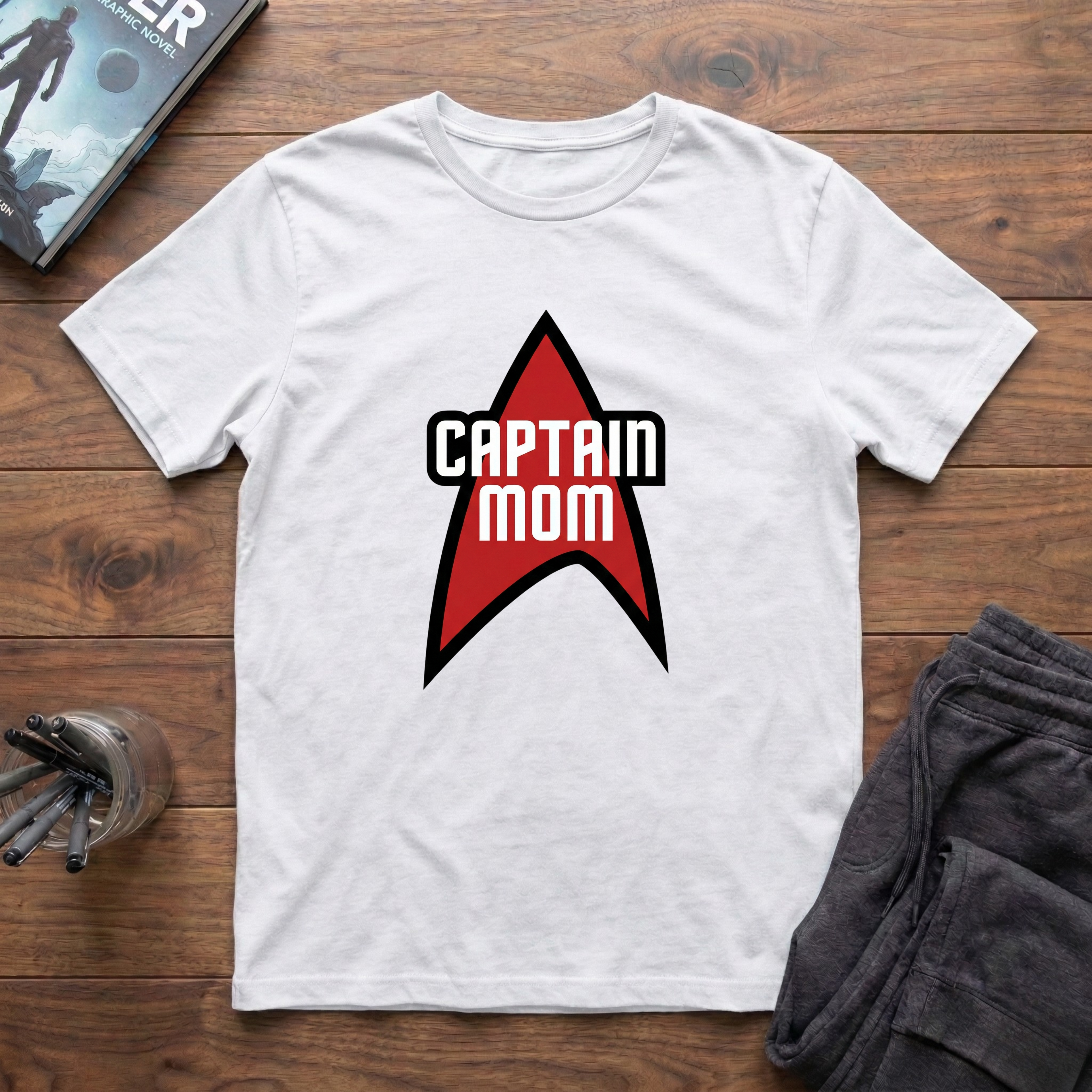 Captain Mom T-Shirt