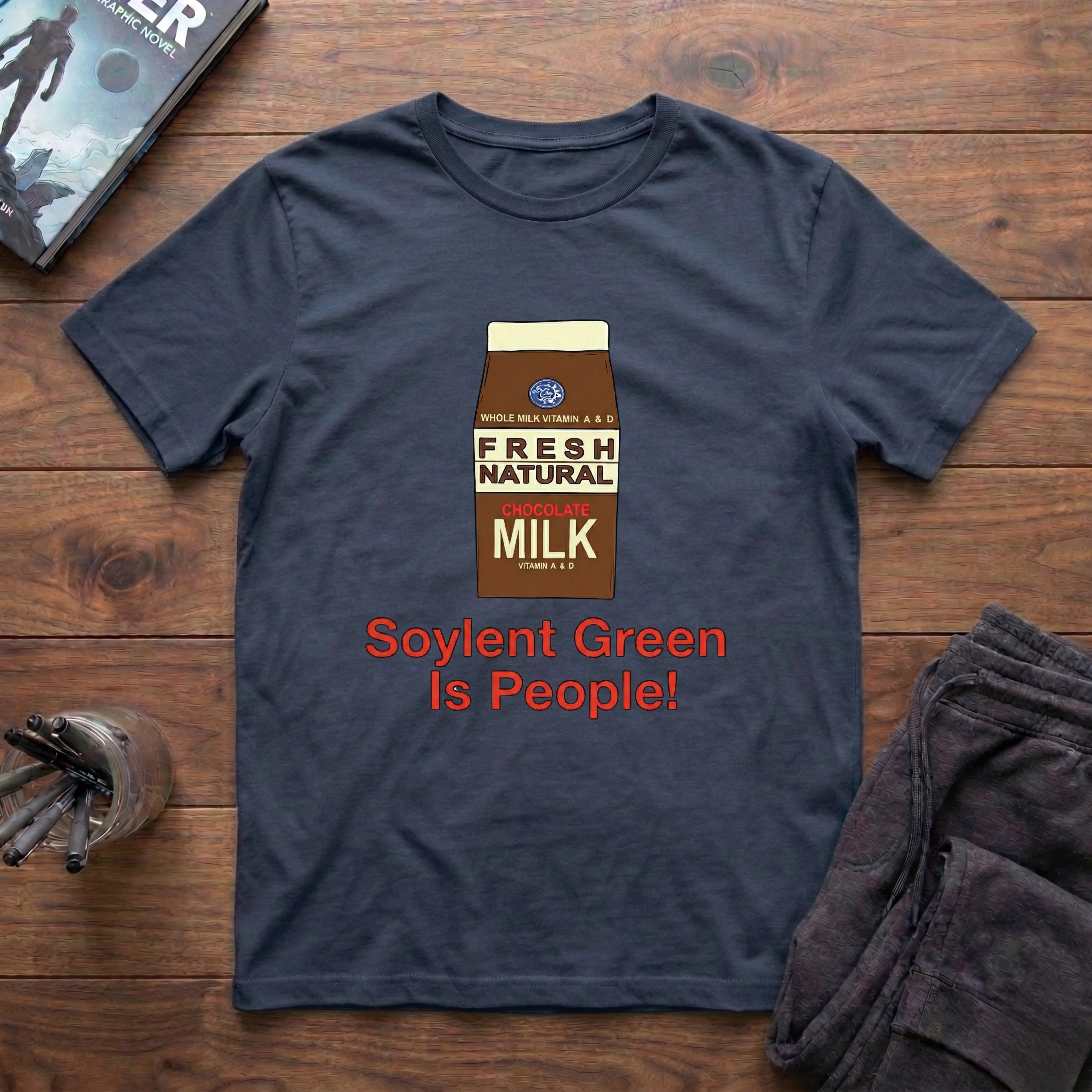 Soylent Pluribus (Chocolate) T-Shirt