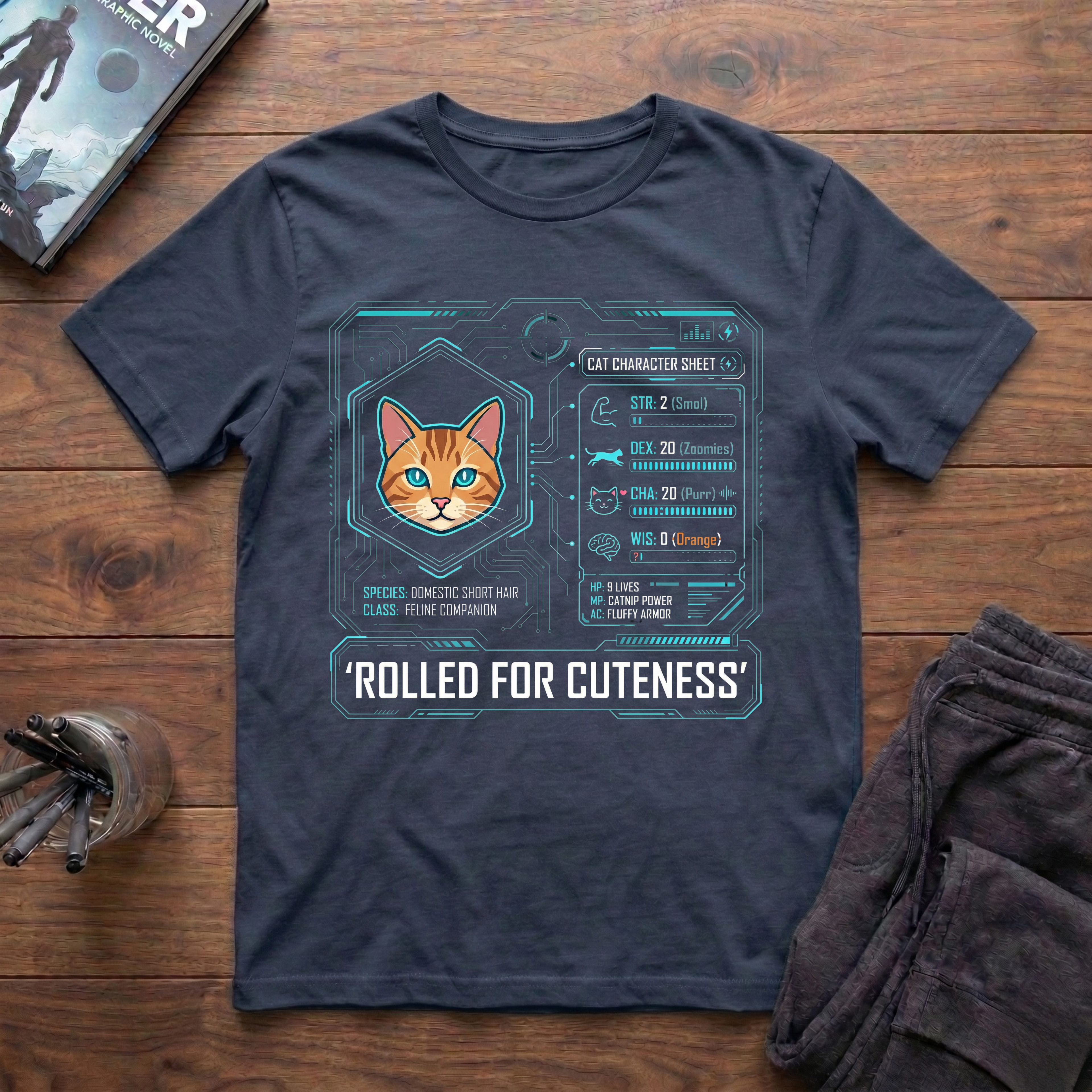 Rolled For Cuteness T-Shirt