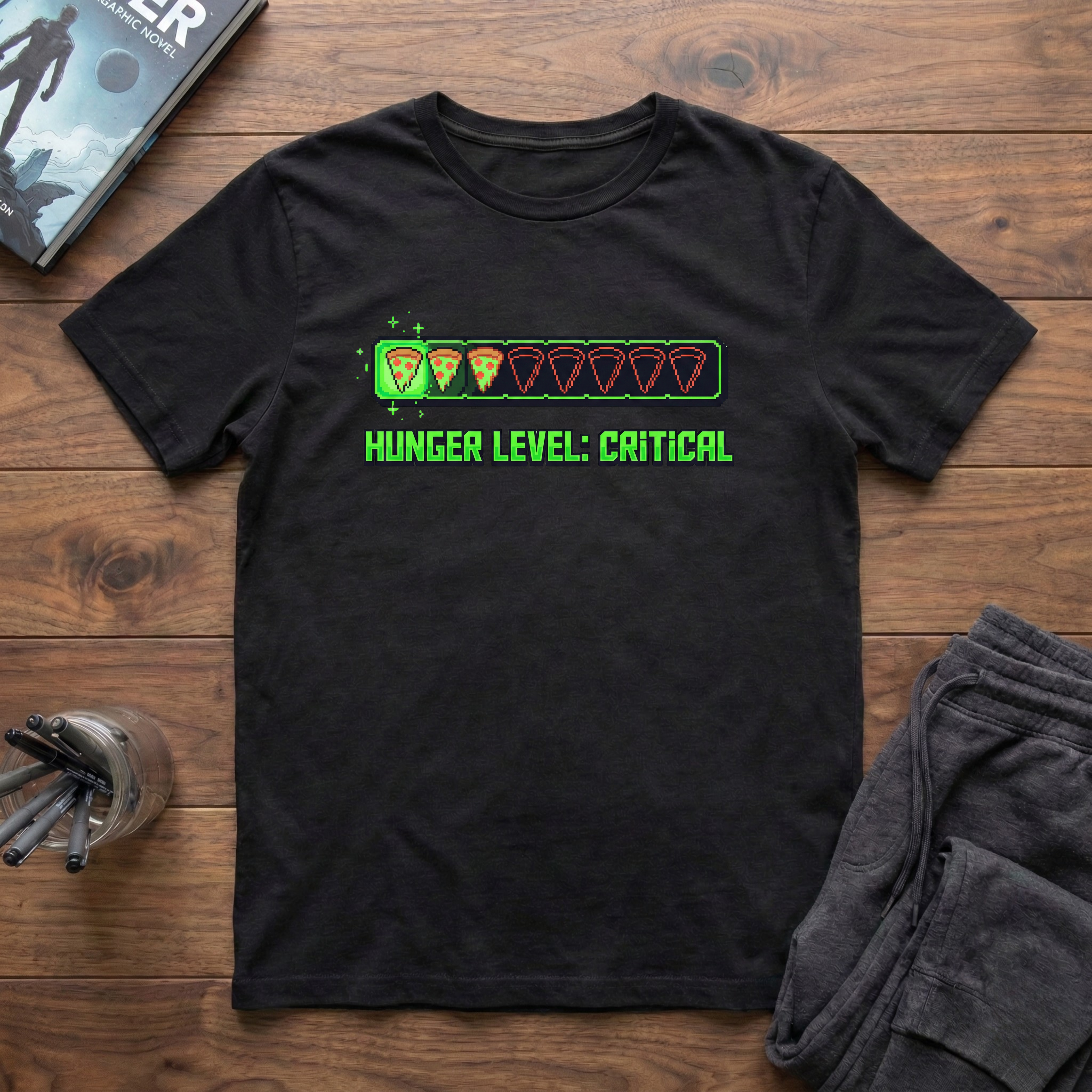 Hunger Level: Critical T-Shirt