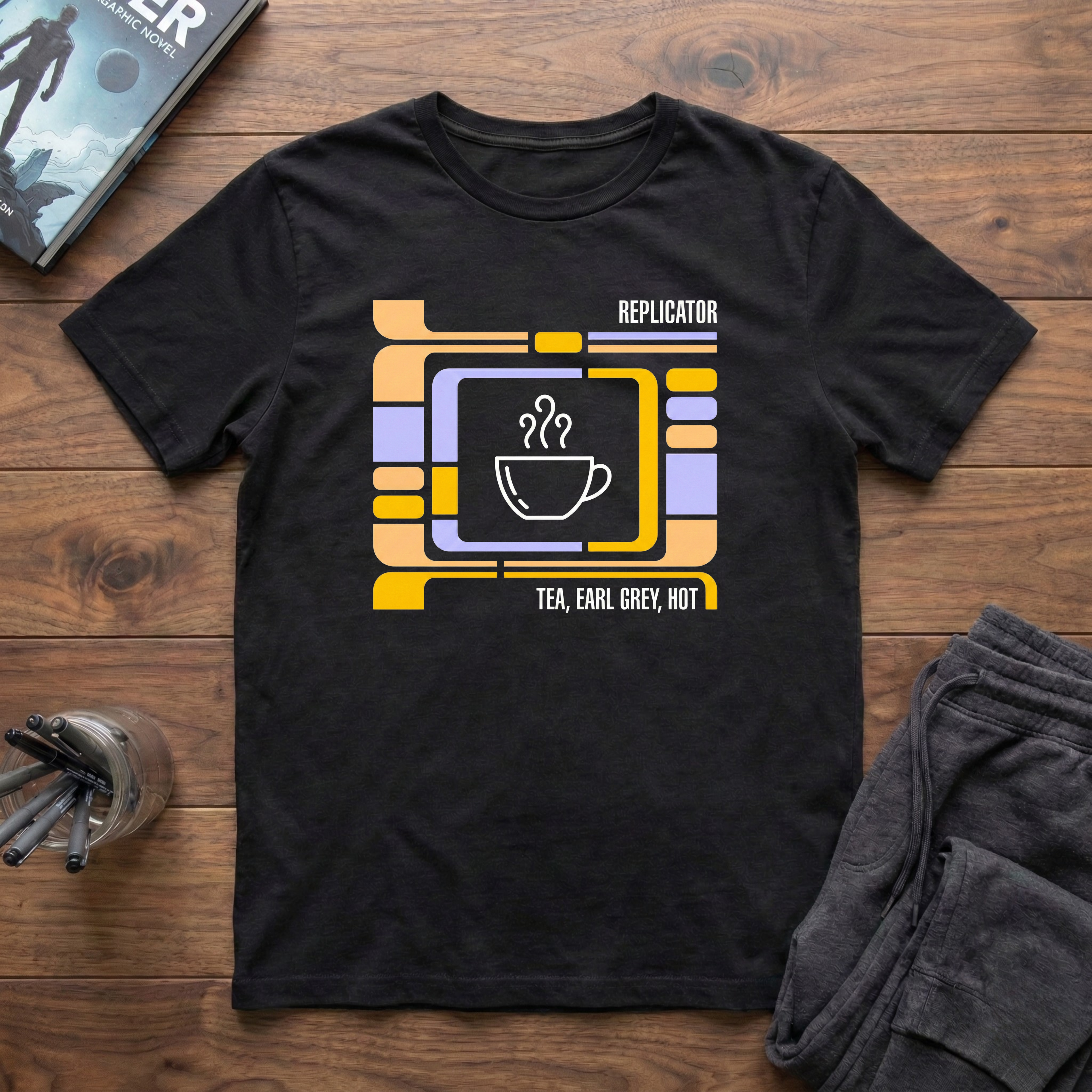 Tea, Earl Grey, Hot Replicator T-Shirt