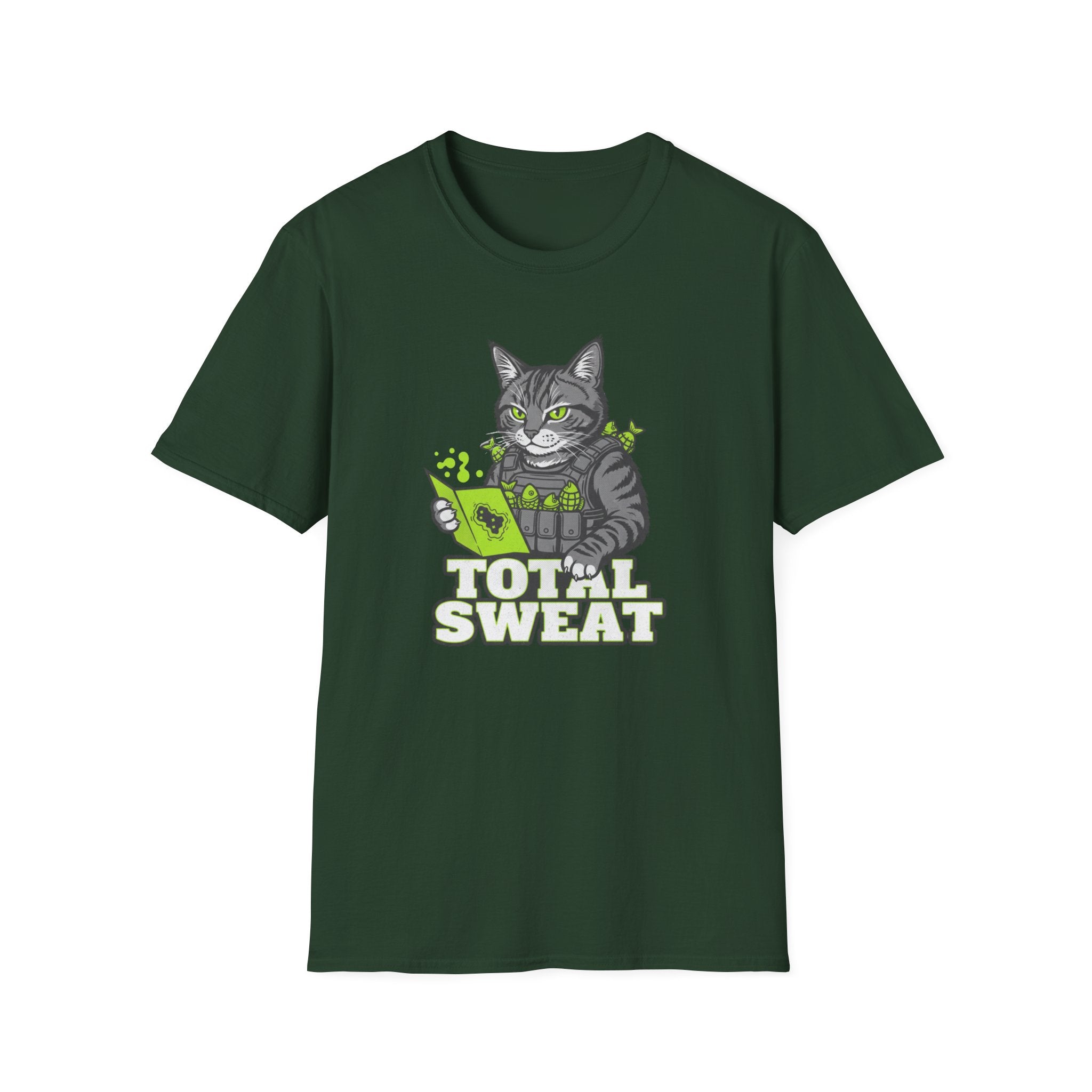 Total Sweat Kitty Fortnite T-Shirt