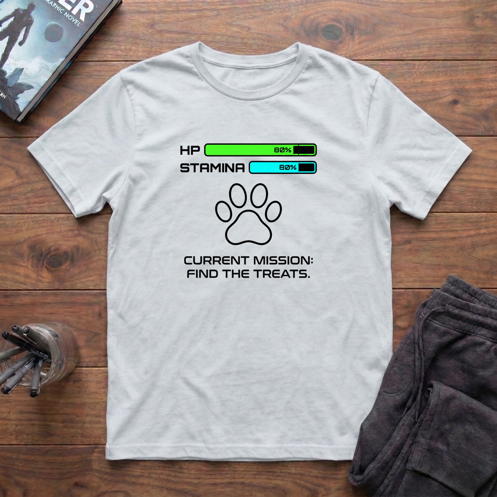 Current Mission: Find The Treats T-Shirt