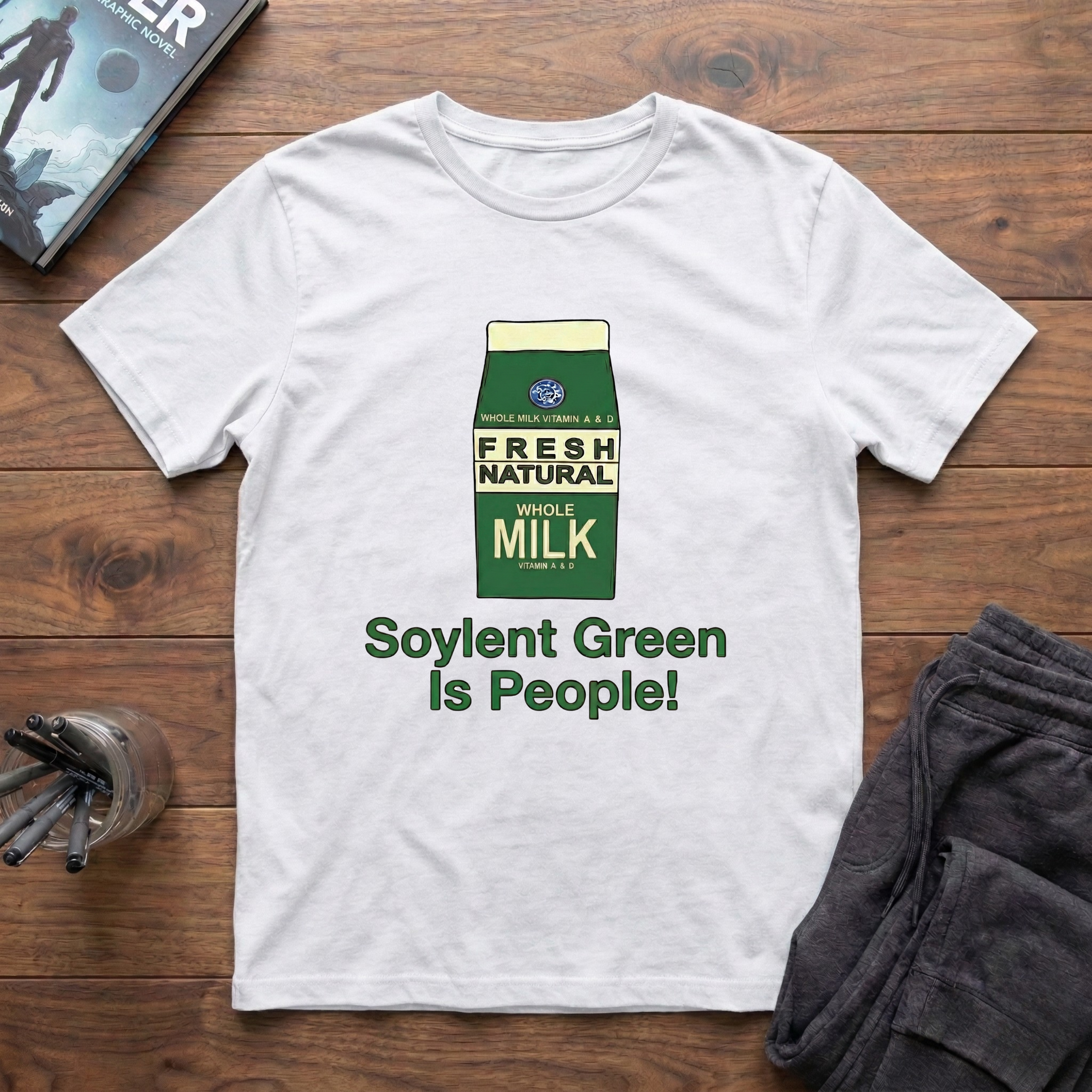 Soylent Pluribus (Whole Milk) T-Shirt
