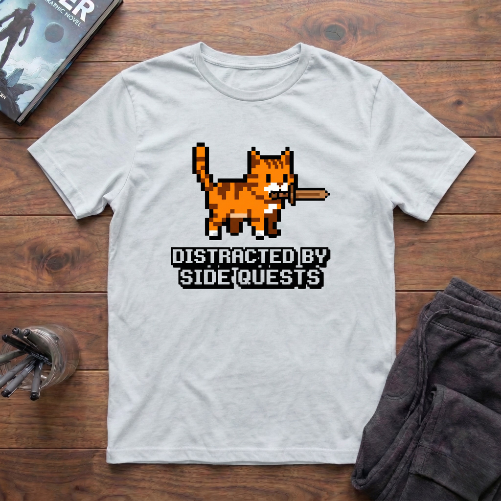 Distracted By Side Quests T-Shirt