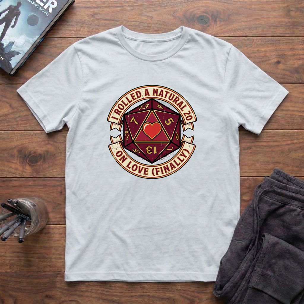 I Rolled A Natural 20 On Love T-Shirt