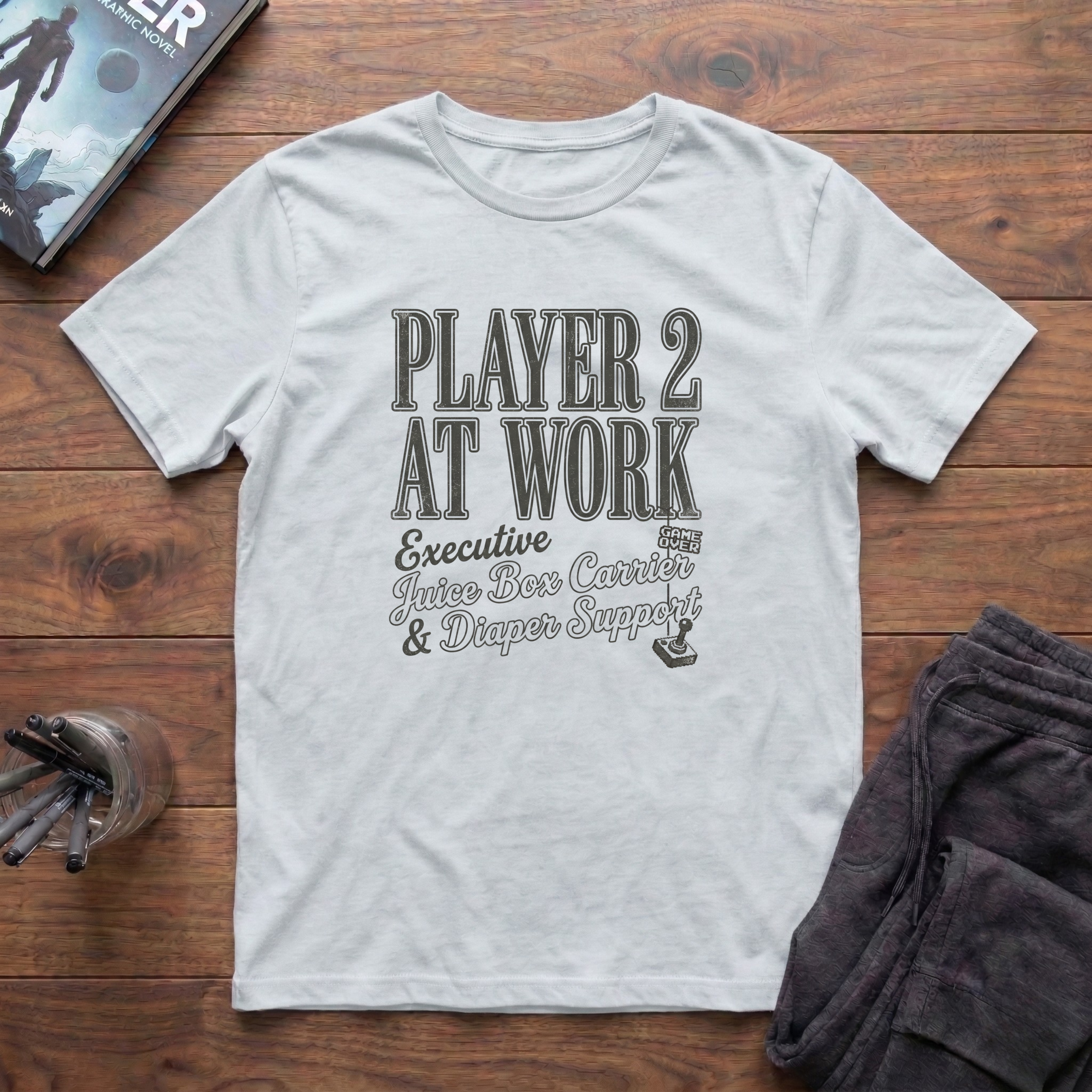 Player 2 At Work T-Shirt