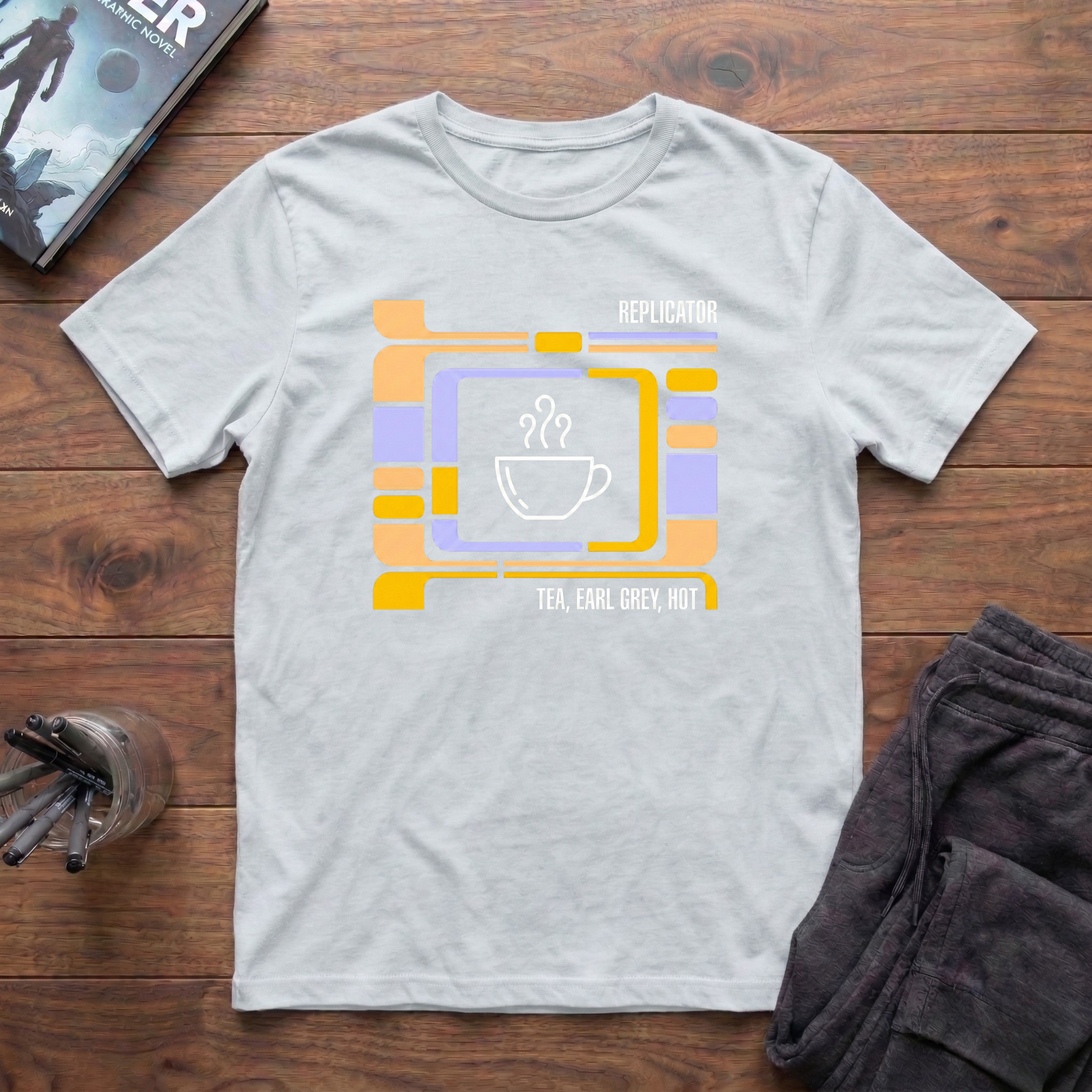 Tea, Earl Grey, Hot Replicator T-Shirt