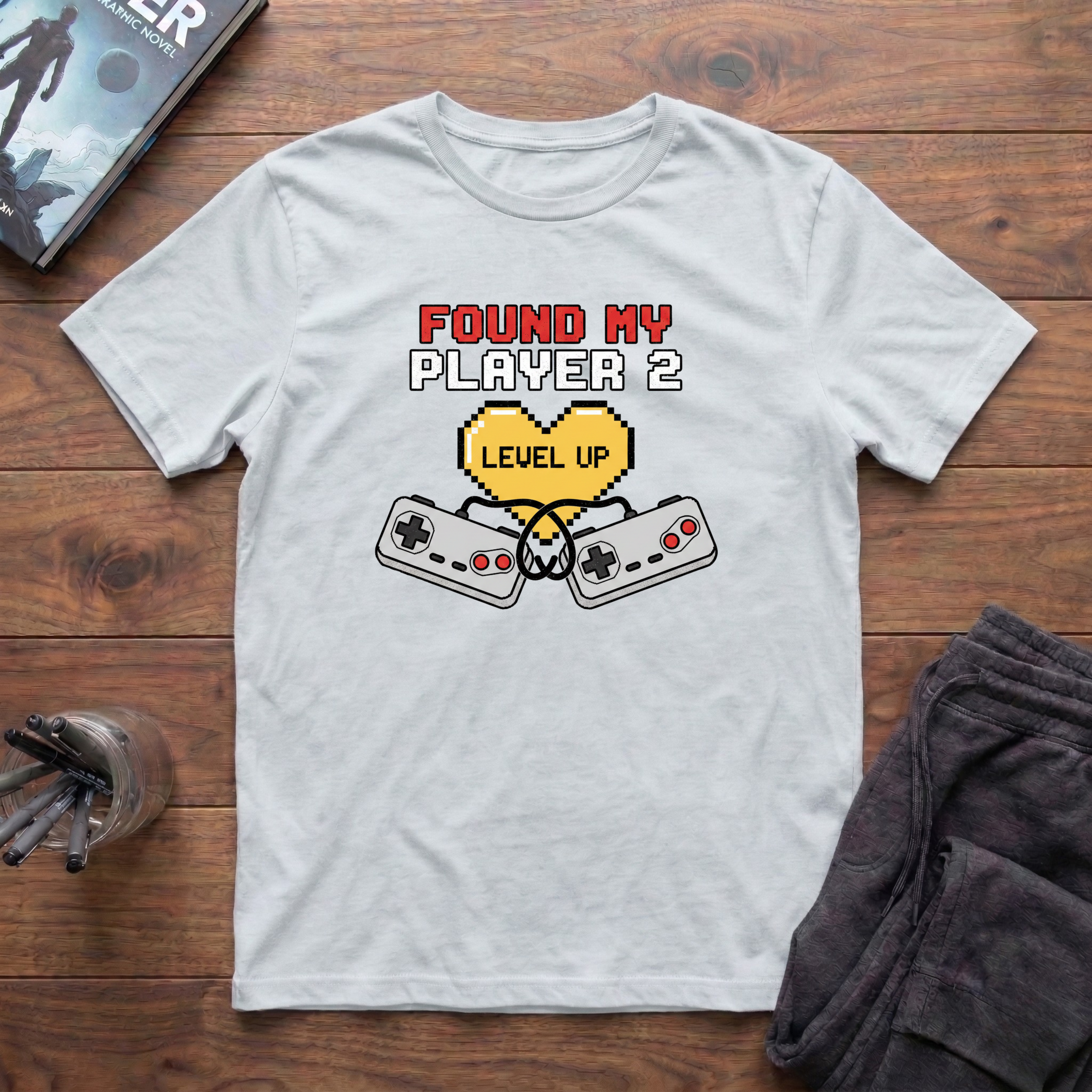 Found My Player 2 NES T-Shirt