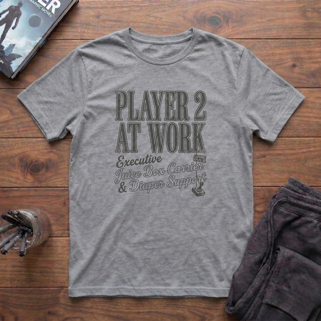 Player 2 At Work T-Shirt