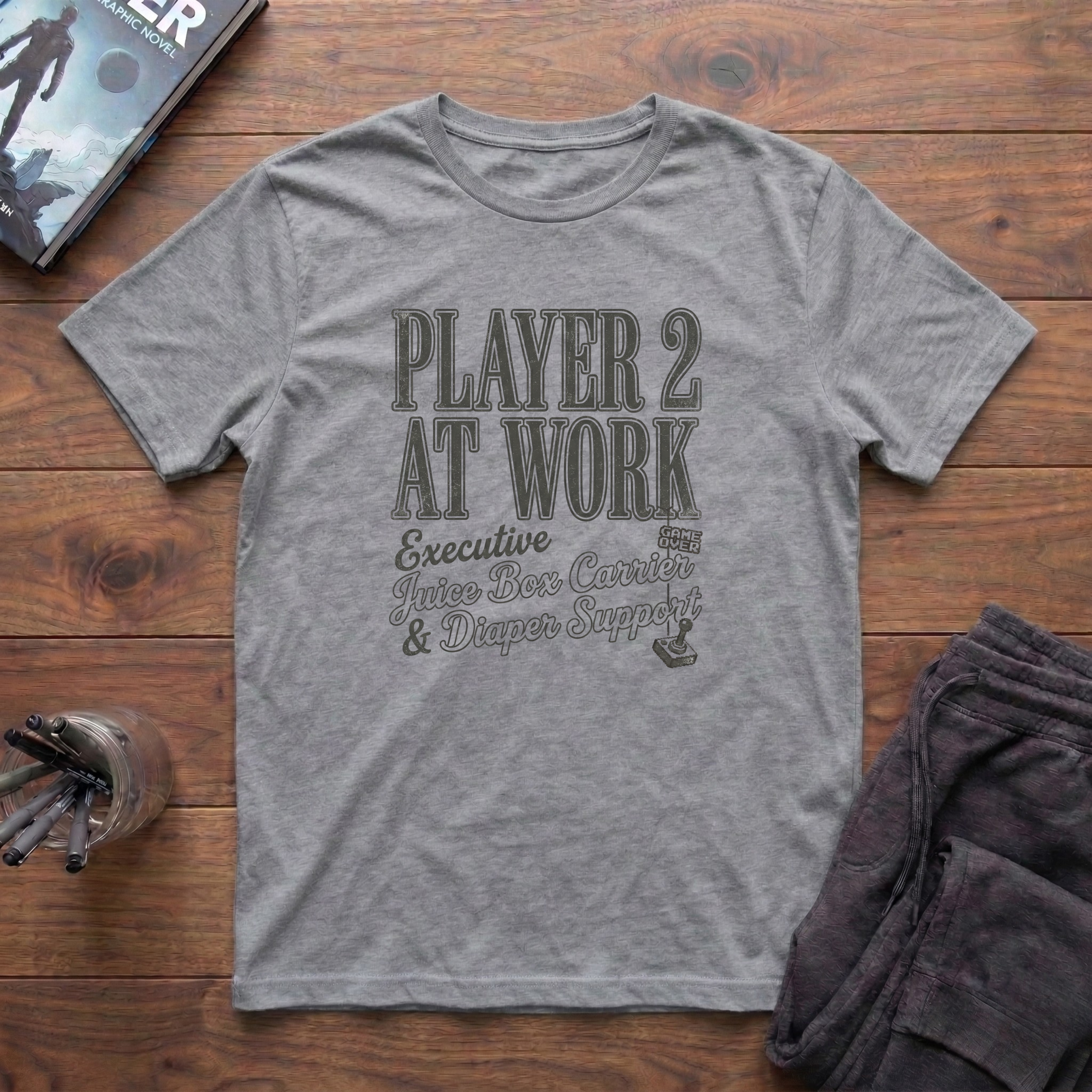 Player 2 At Work T-Shirt
