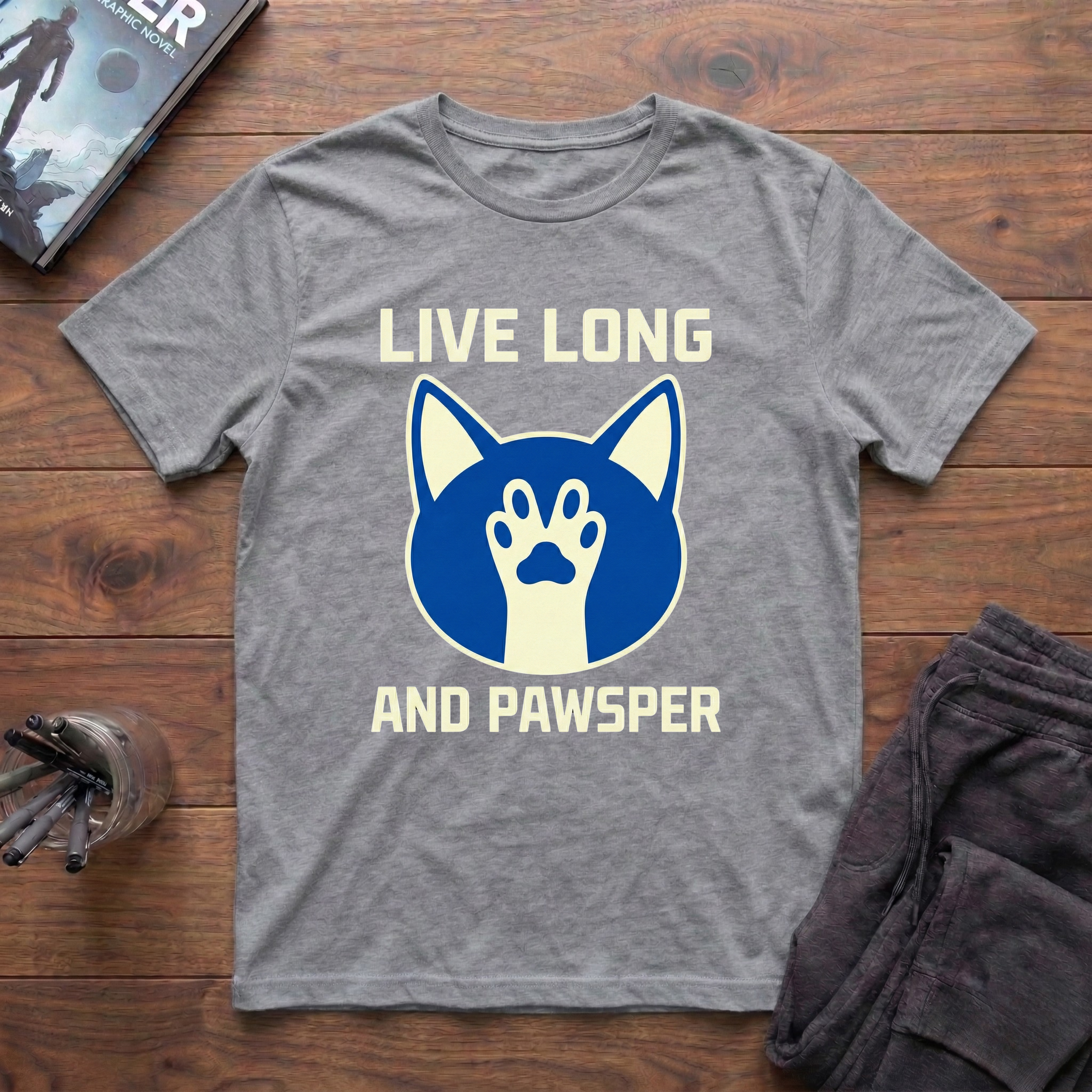 Live Long And Pawspurr T-Shirt
