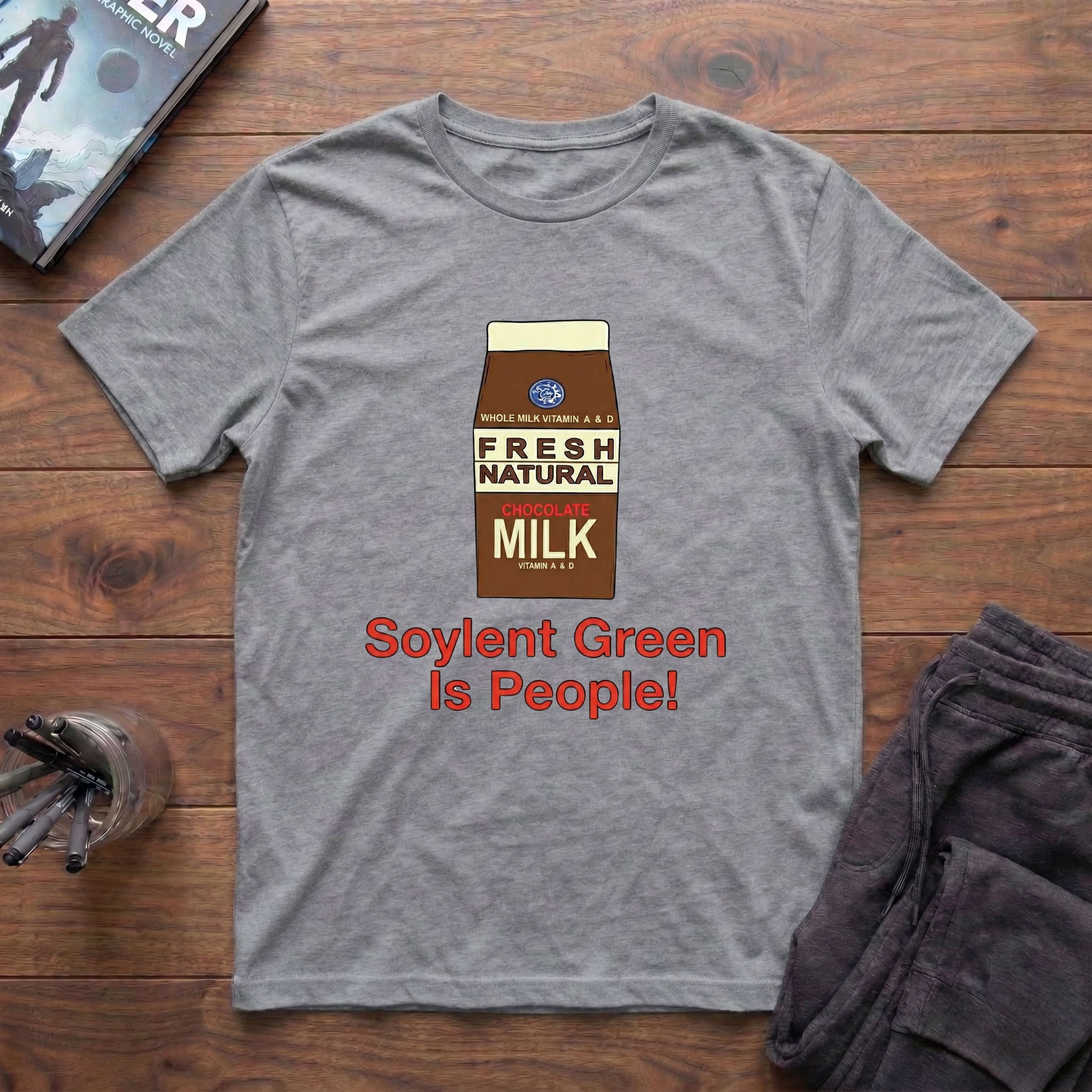 Soylent Pluribus (Chocolate) T-Shirt