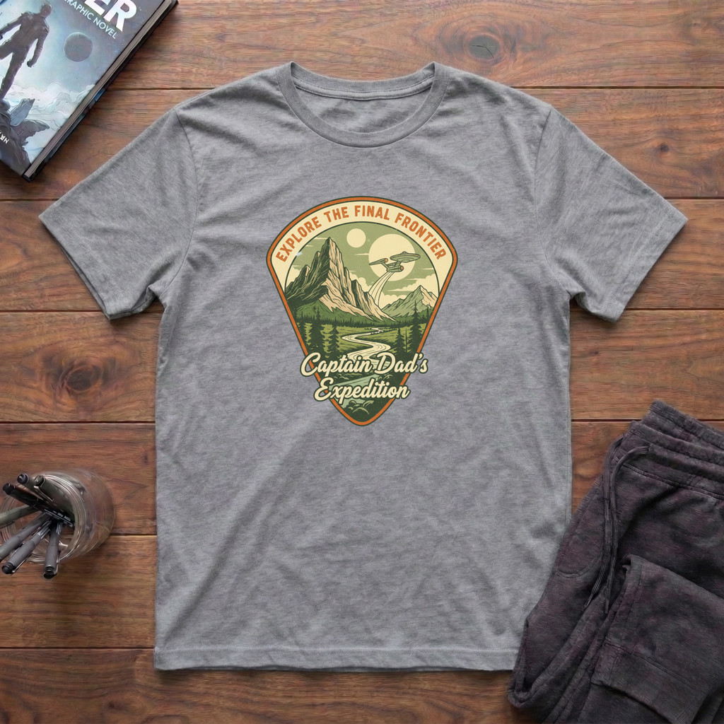 Captain Dad's Expedition T-Shirt