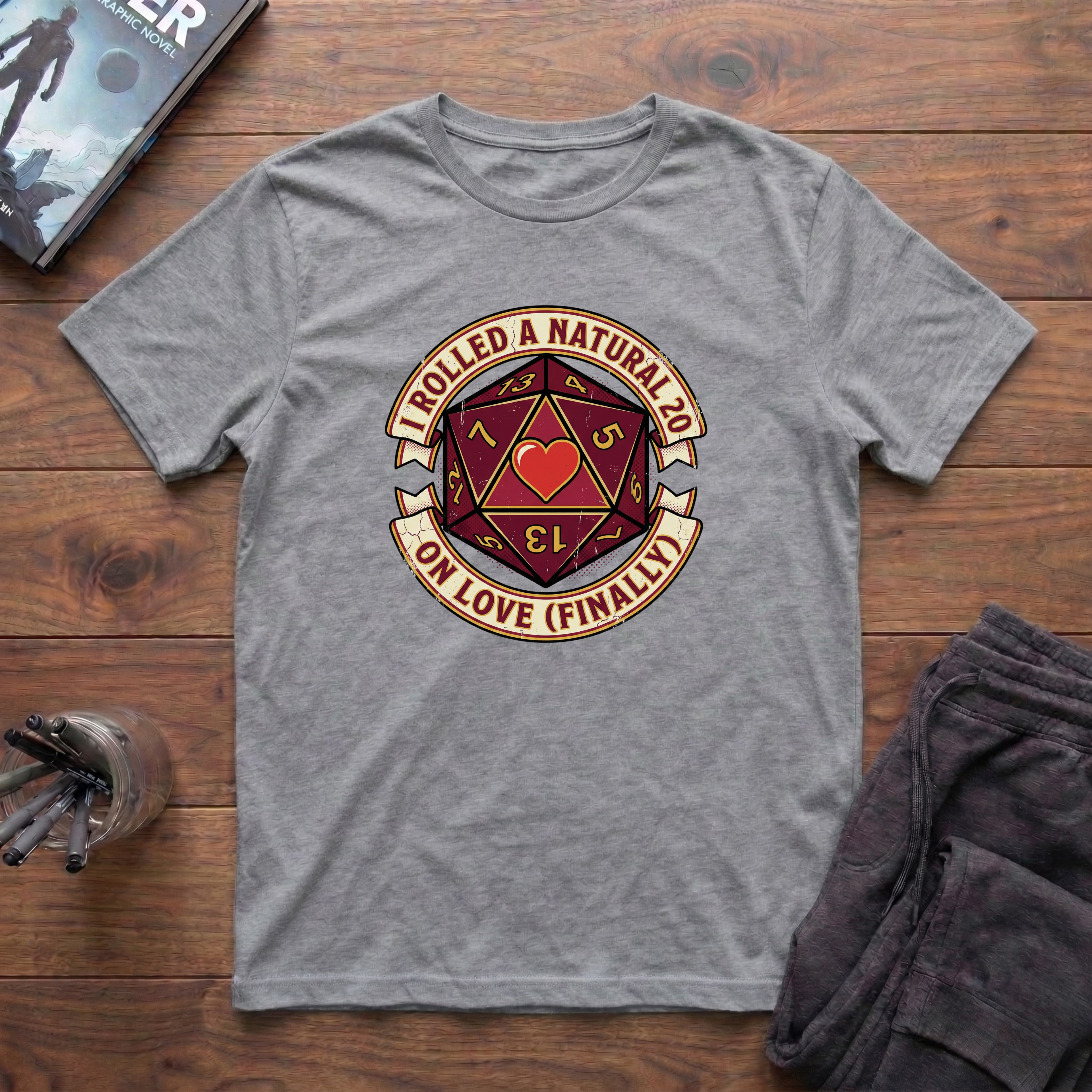 I Rolled A Natural 20 On Love T-Shirt