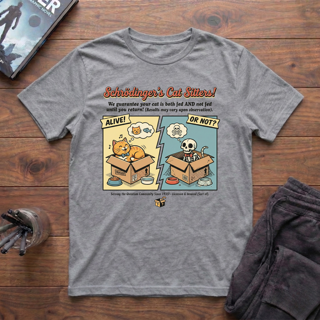 Schrodinger's Cat Sitter T-Shirt