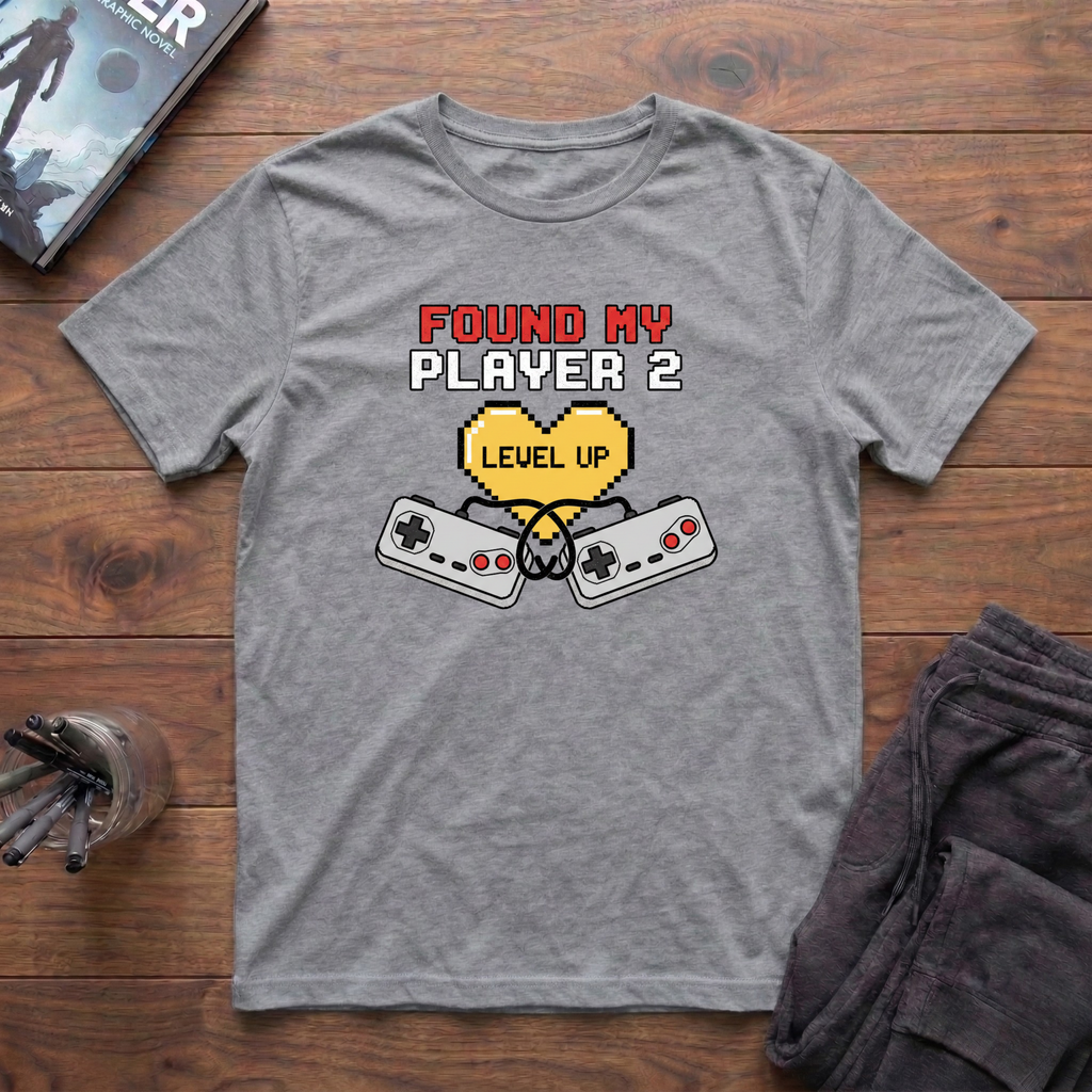 Found My Player 2 NES T-Shirt