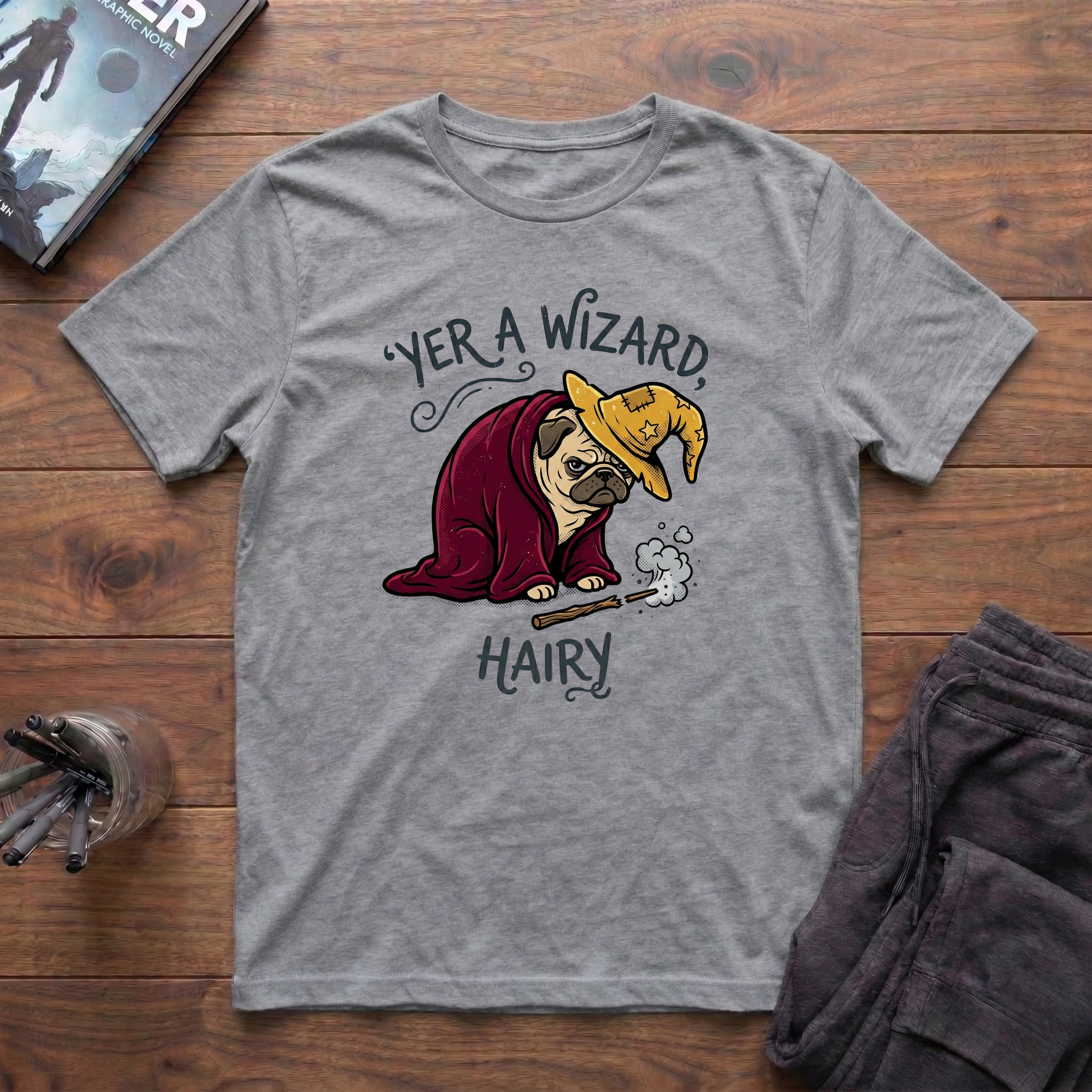 Yer A Wizard, Hairy T-Shirt